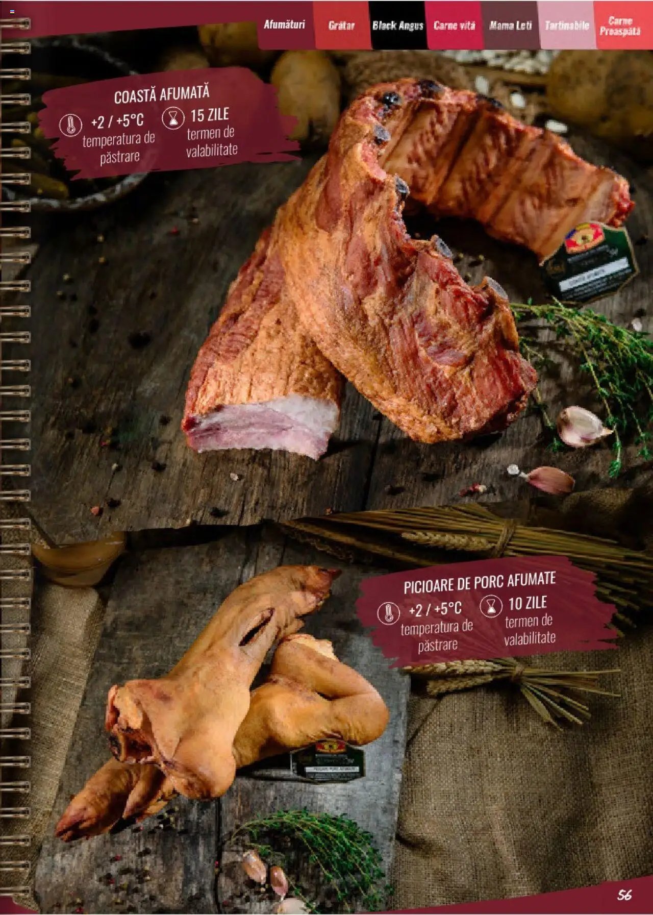 Sergiana catalog - Bunătățuri afumate