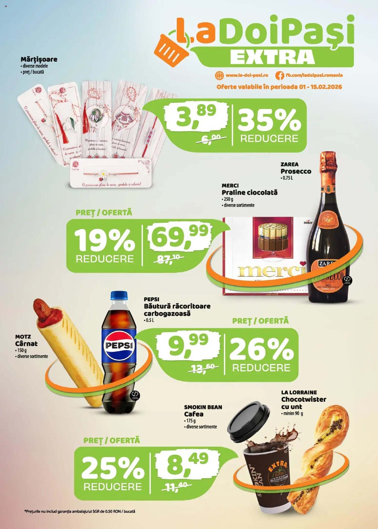 LaDoiPași catalog - Extra