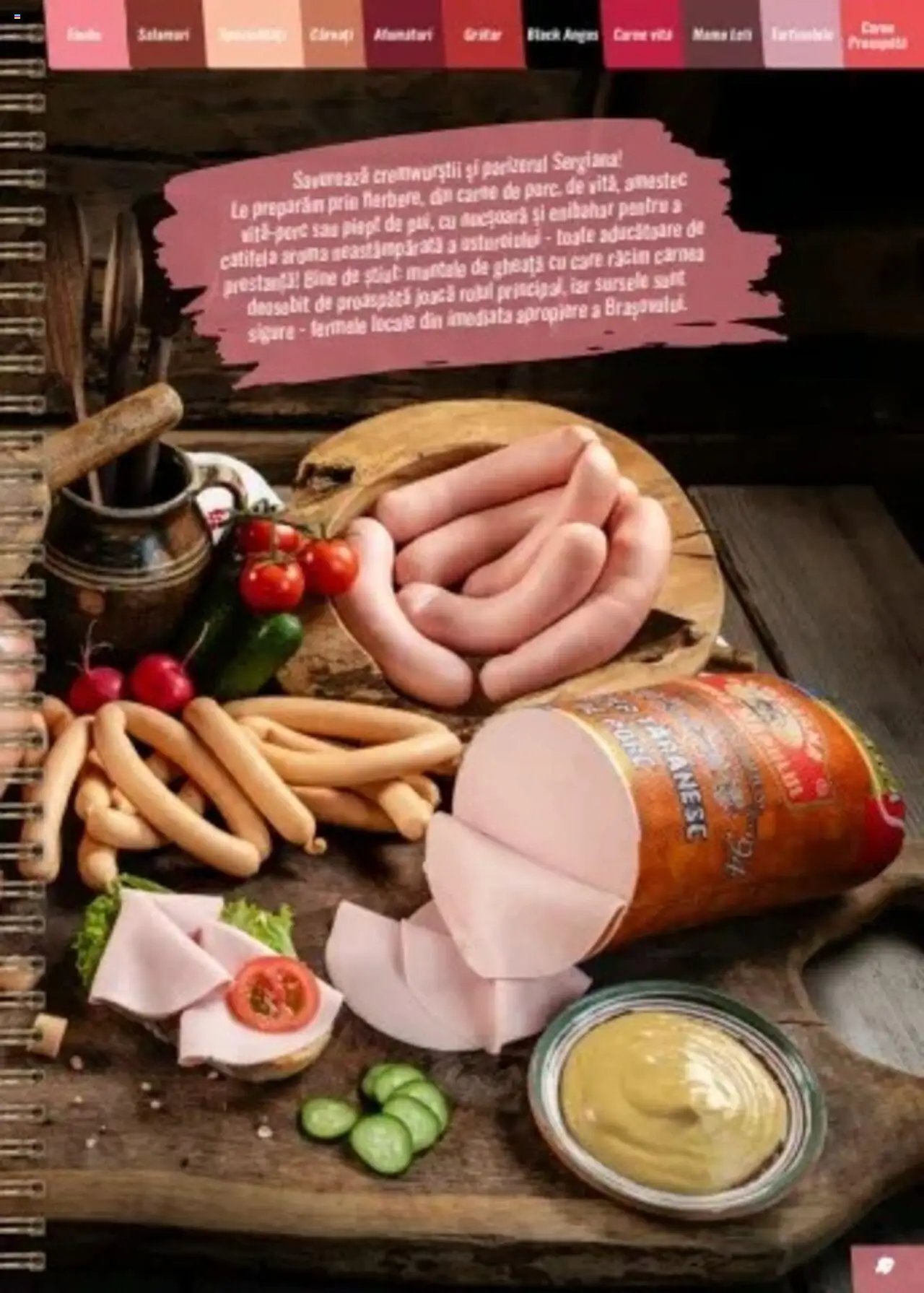 Sergiana catalog - Bunătățuri fierte