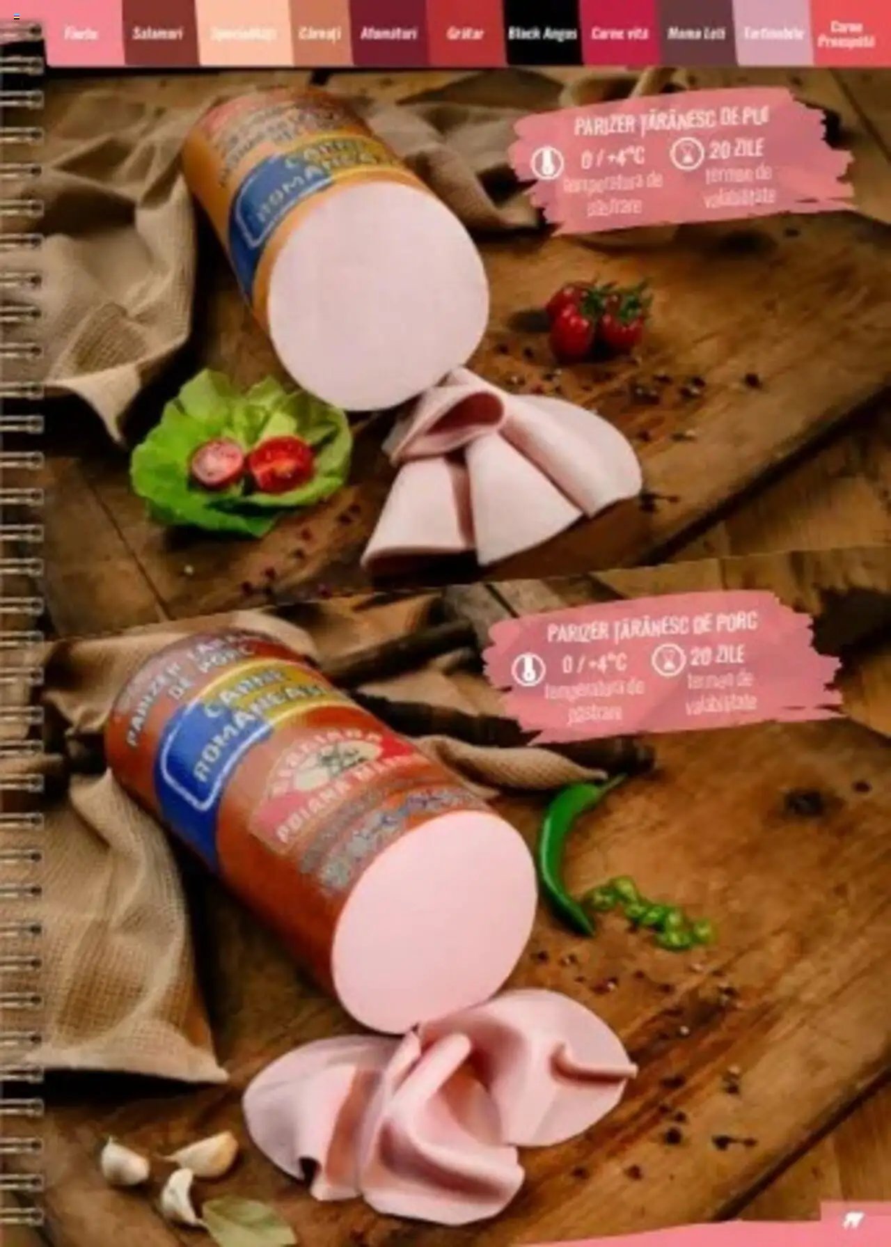 Sergiana catalog - Bunătățuri fierte