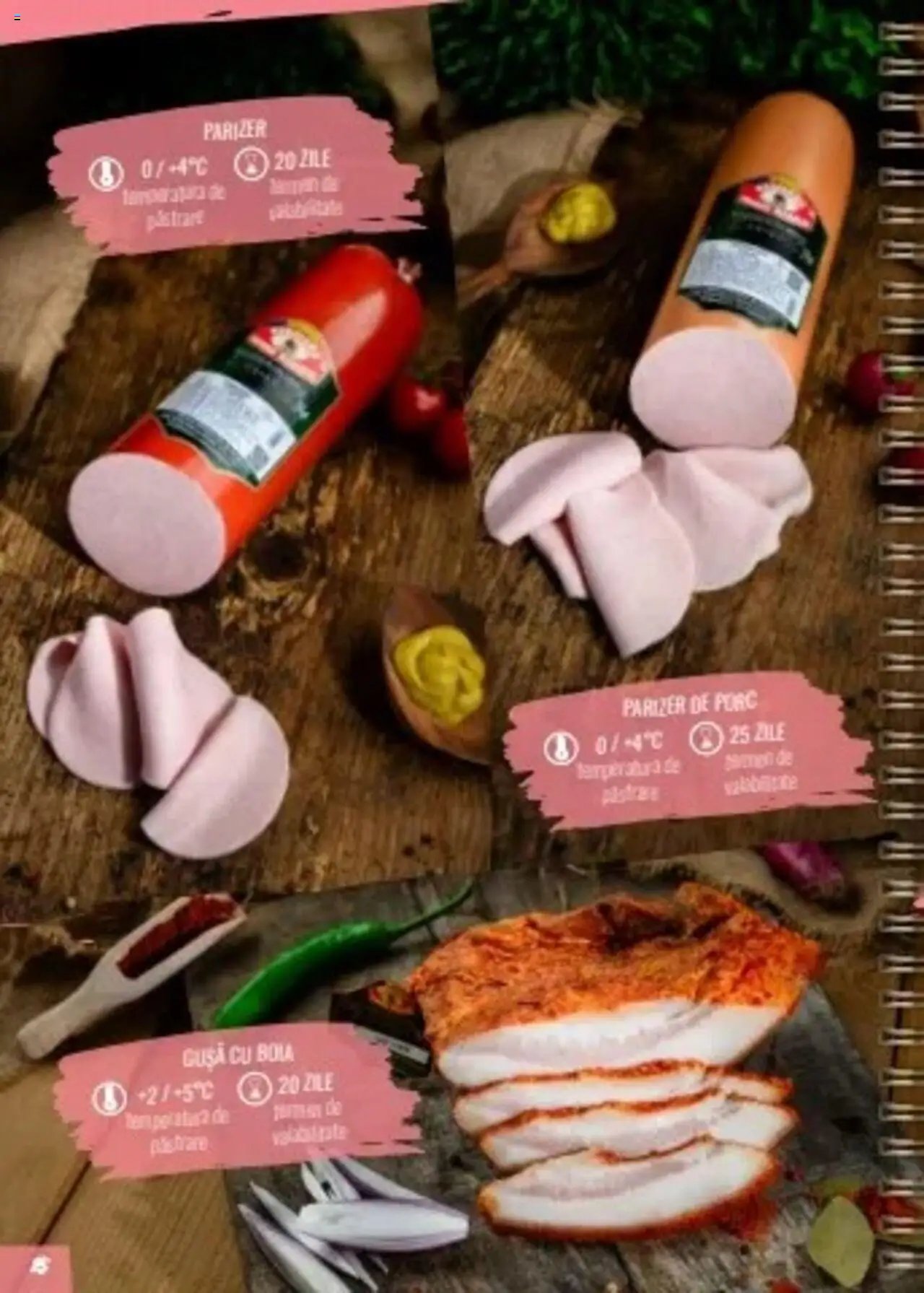 Sergiana catalog - Bunătățuri fierte