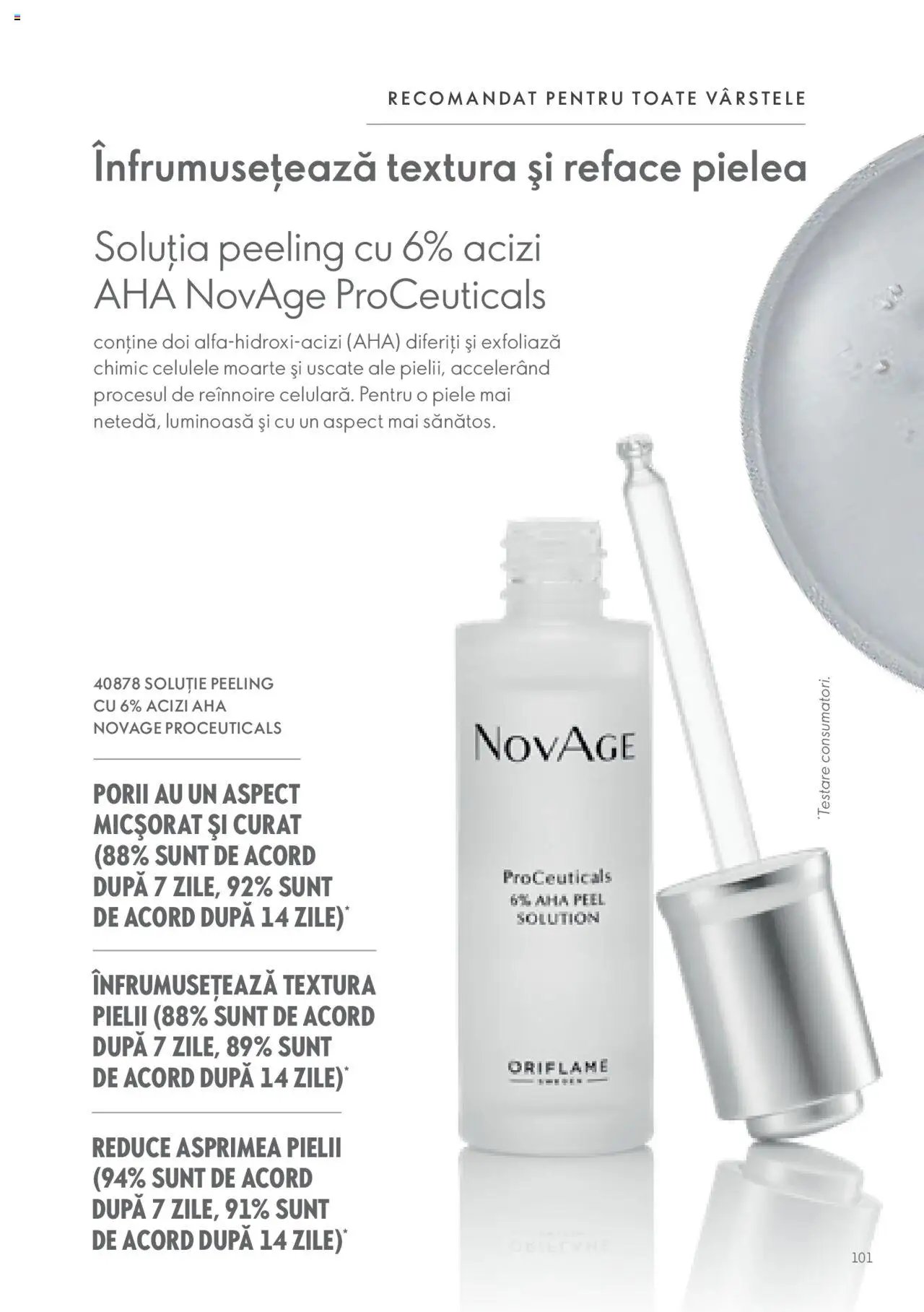 Oriflame catalog - Ghidul NOVAGE+