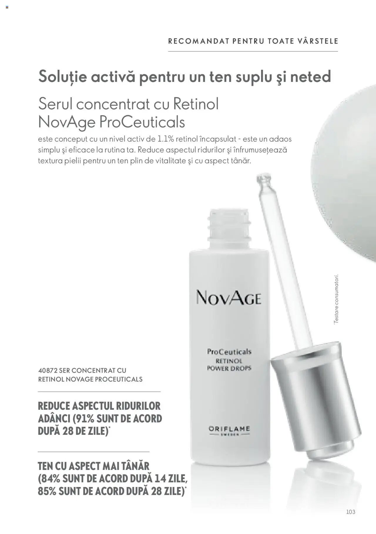 Oriflame catalog - Ghidul NOVAGE+