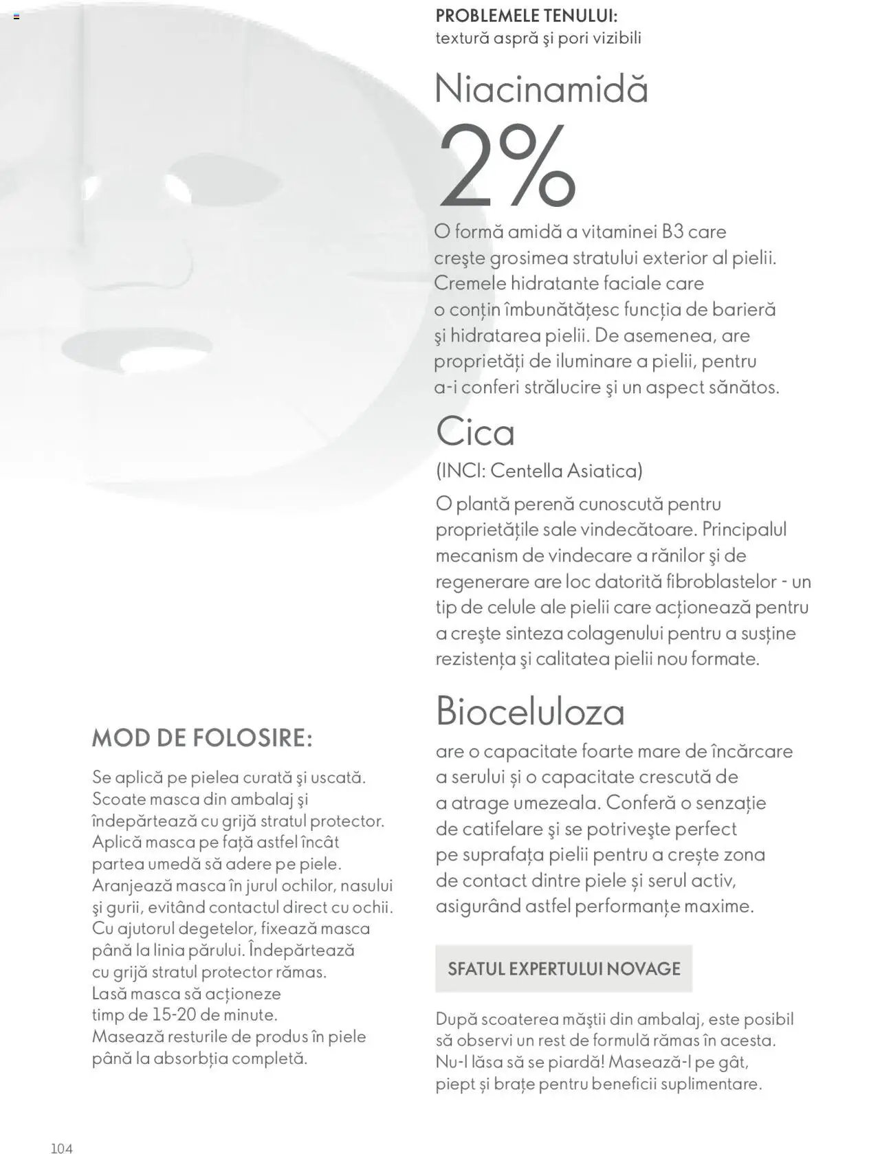 Oriflame catalog - Ghidul NOVAGE+