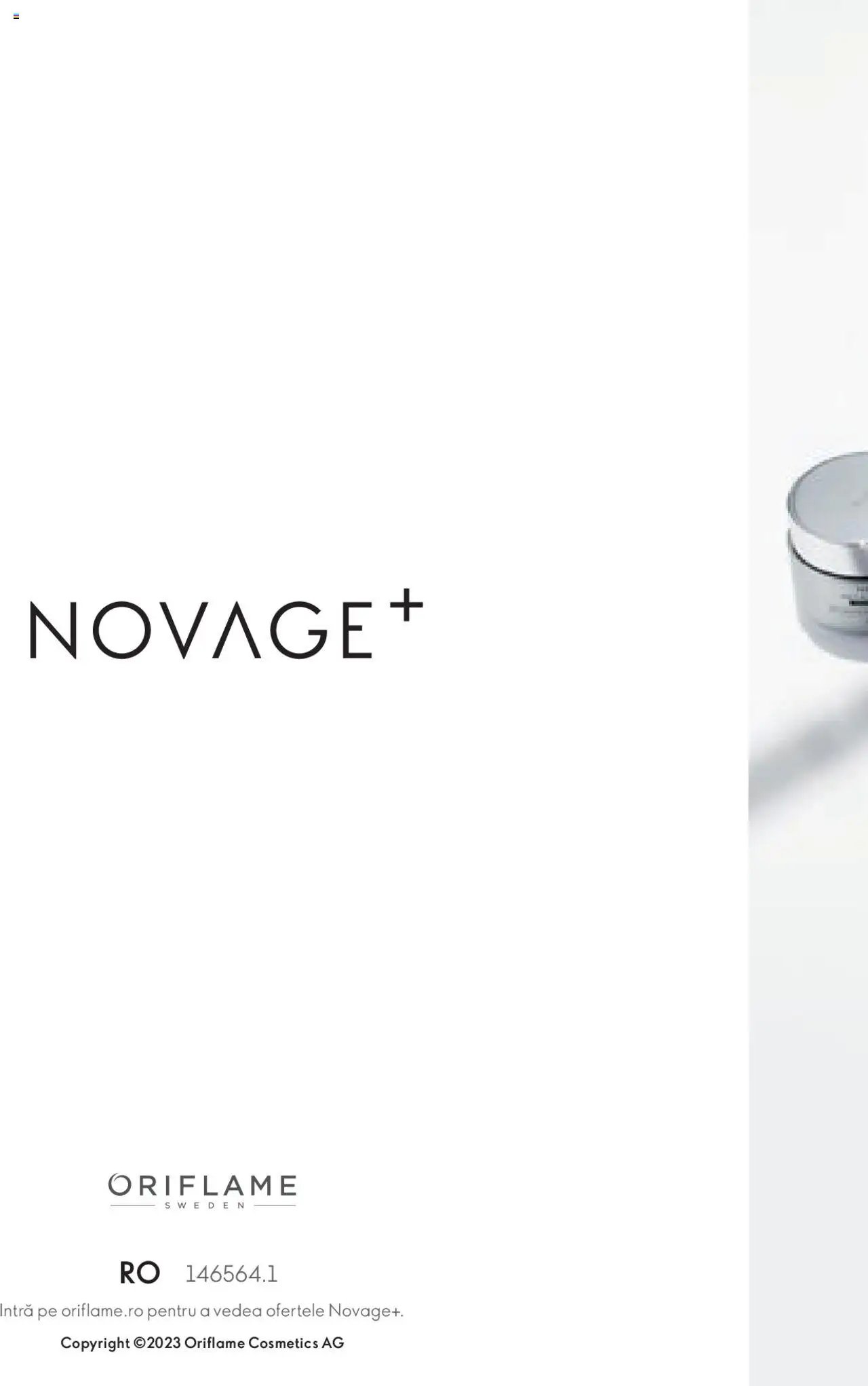 Oriflame catalog - Ghidul NOVAGE+