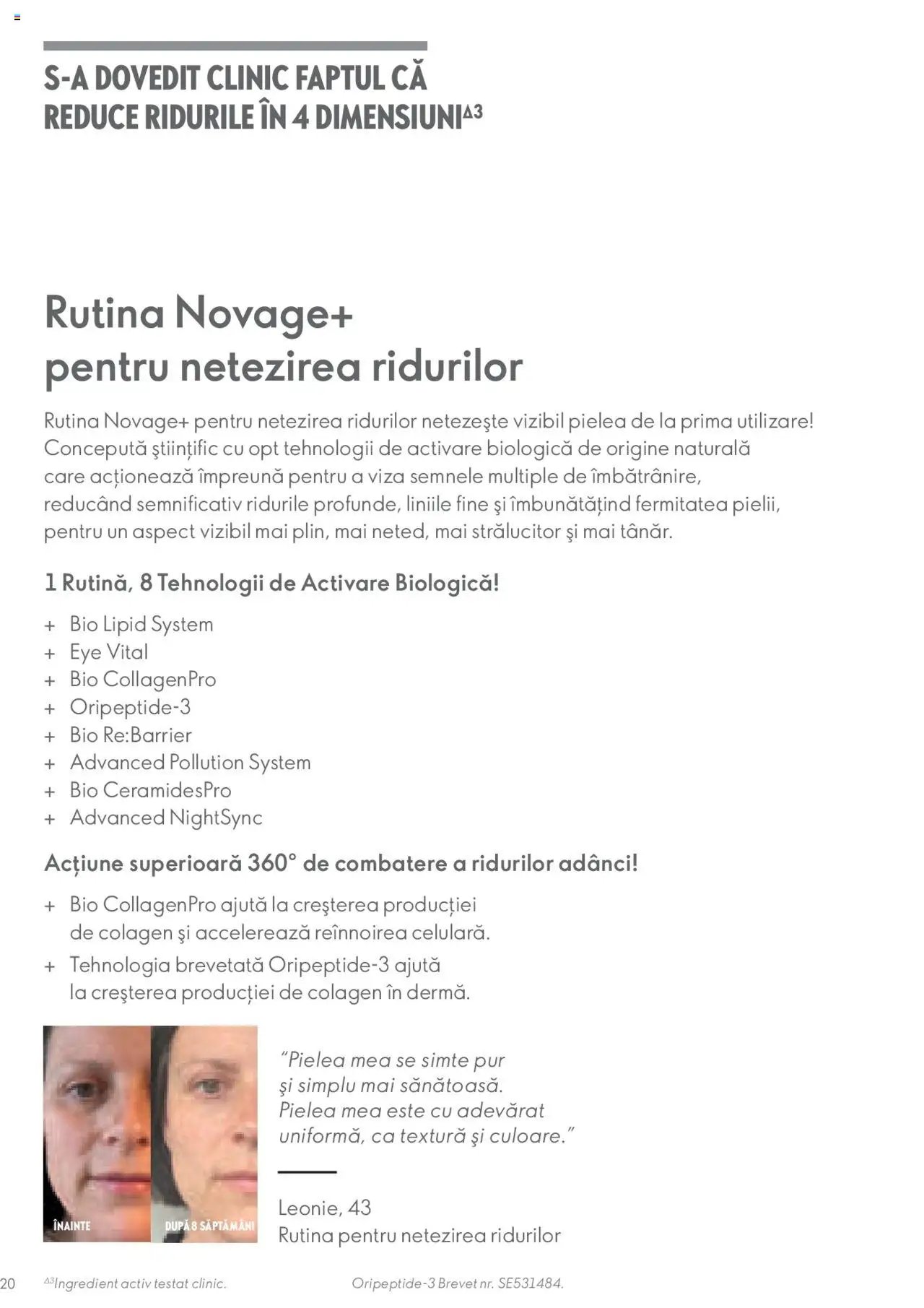Oriflame catalog - Ghidul NOVAGE+