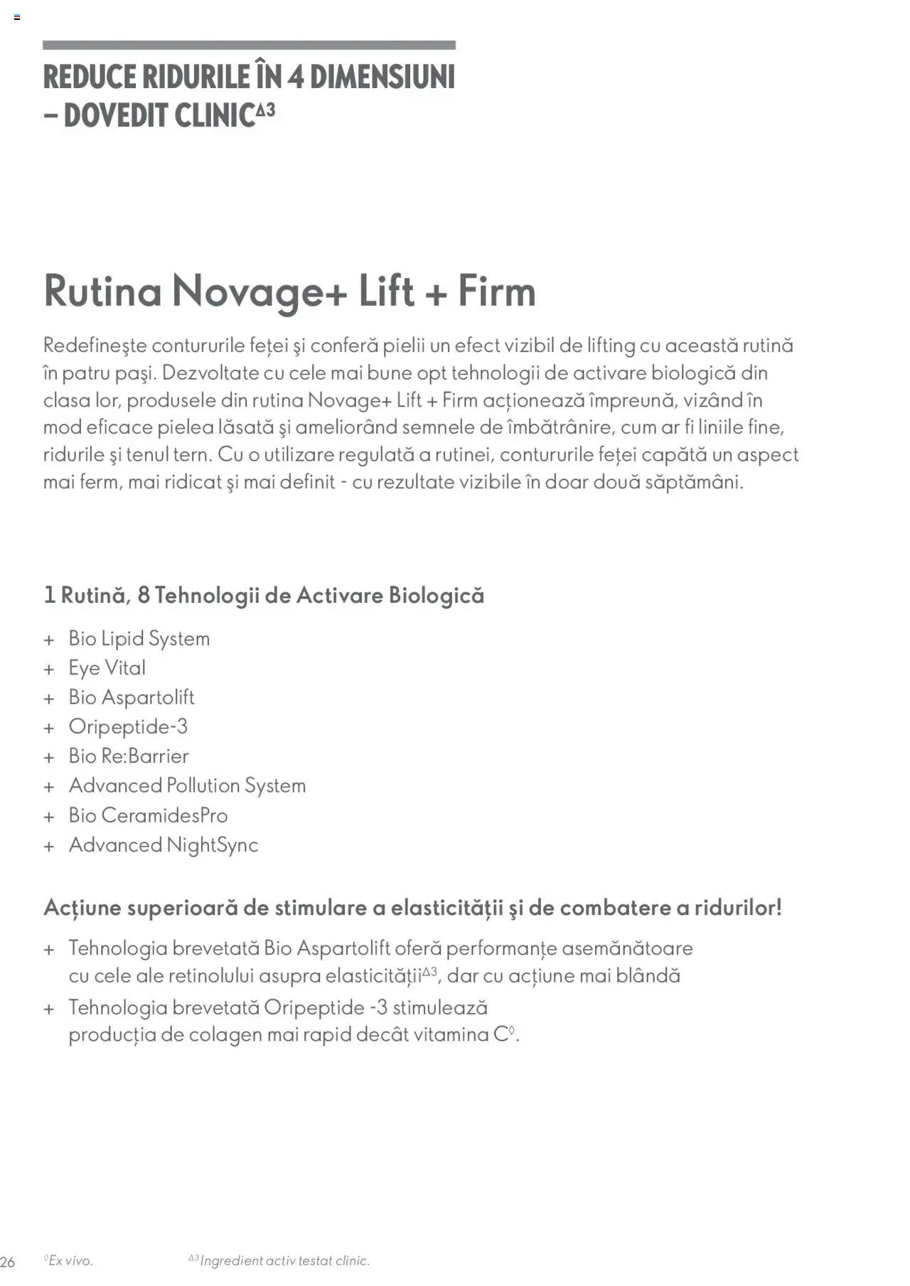 Oriflame catalog - Ghidul NOVAGE+