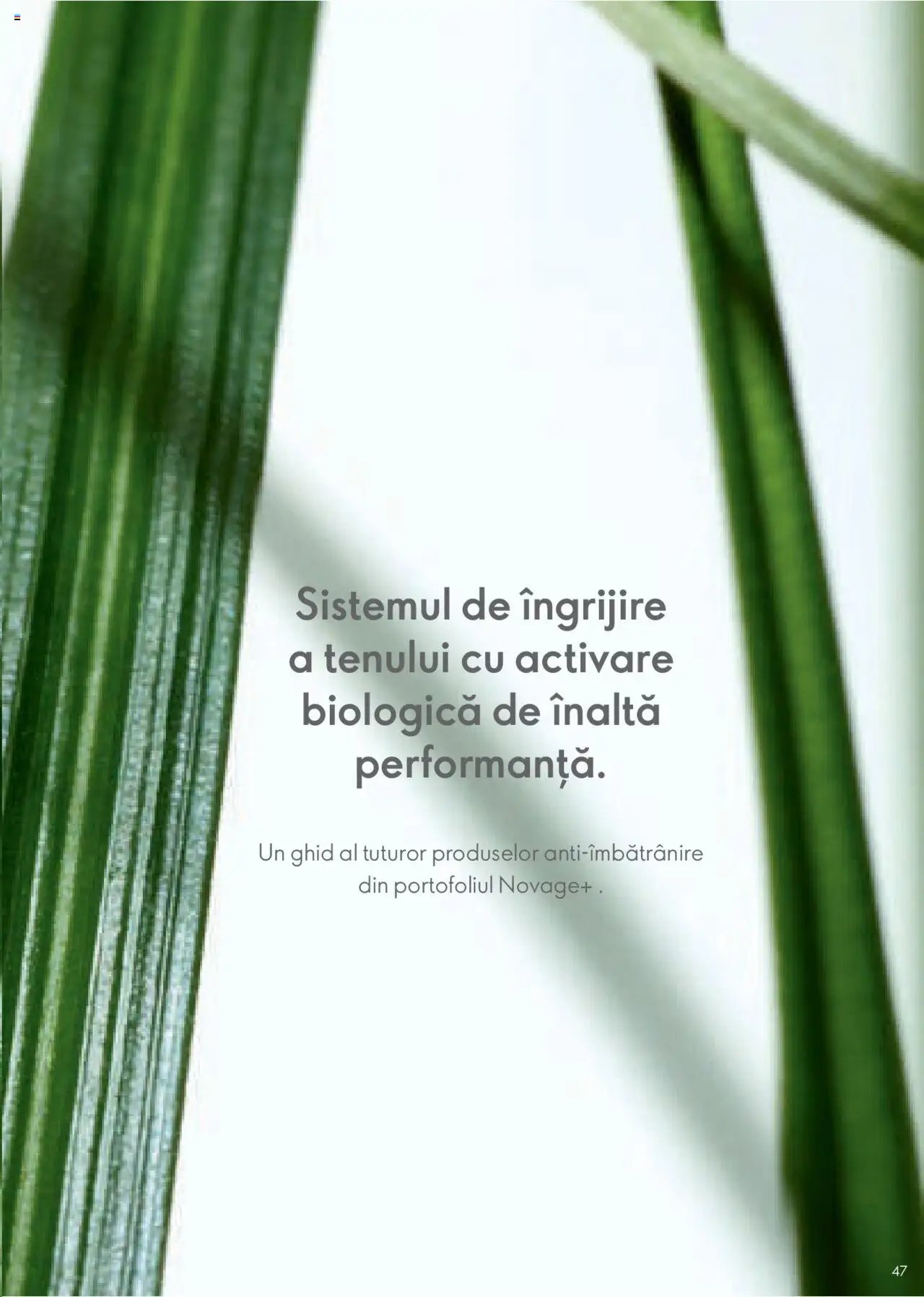 Oriflame catalog - Ghidul NOVAGE+