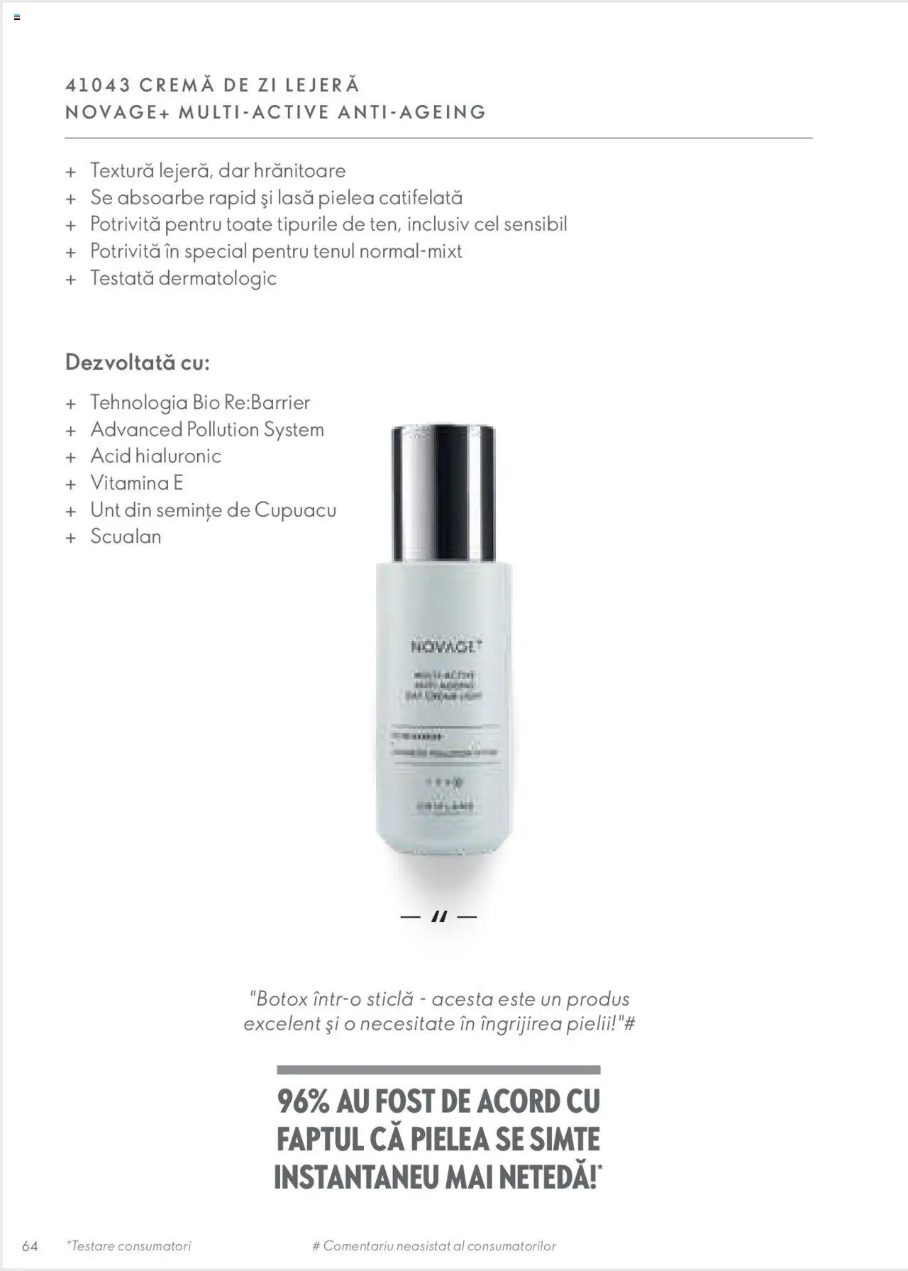 Oriflame catalog - Ghidul NOVAGE+