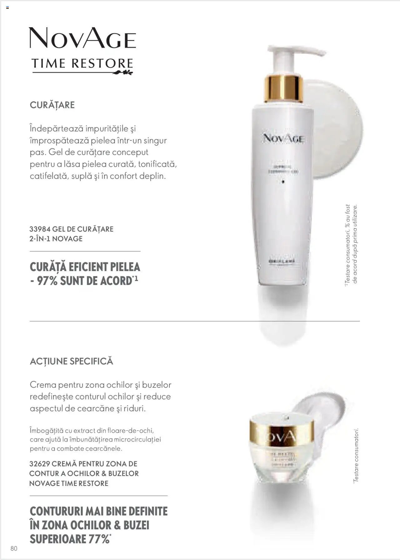 Oriflame catalog - Ghidul NOVAGE+