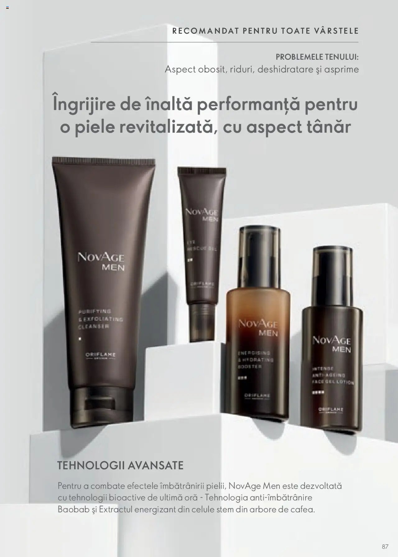 Oriflame catalog - Ghidul NOVAGE+