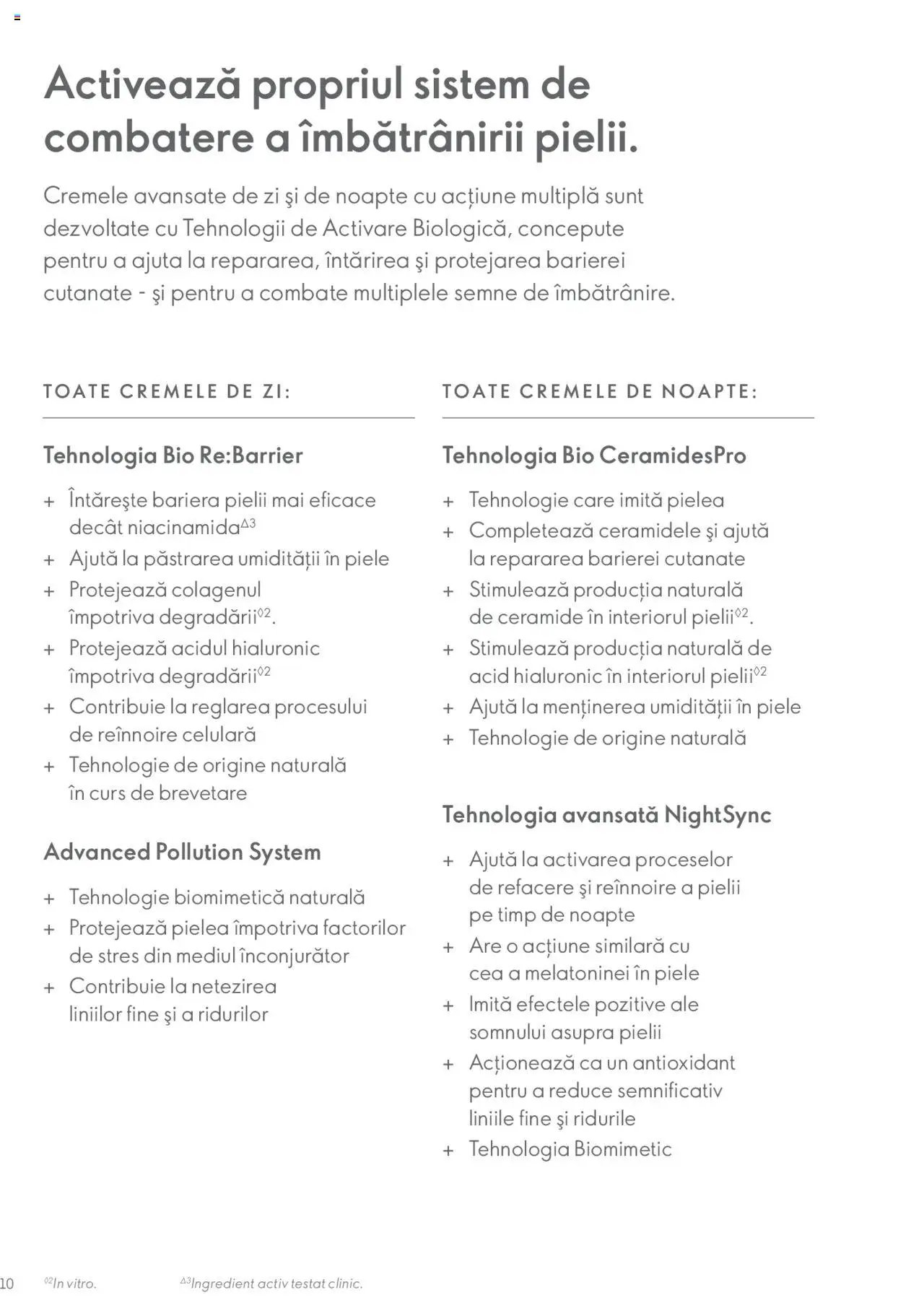 Oriflame catalog - Ghidul NOVAGE+