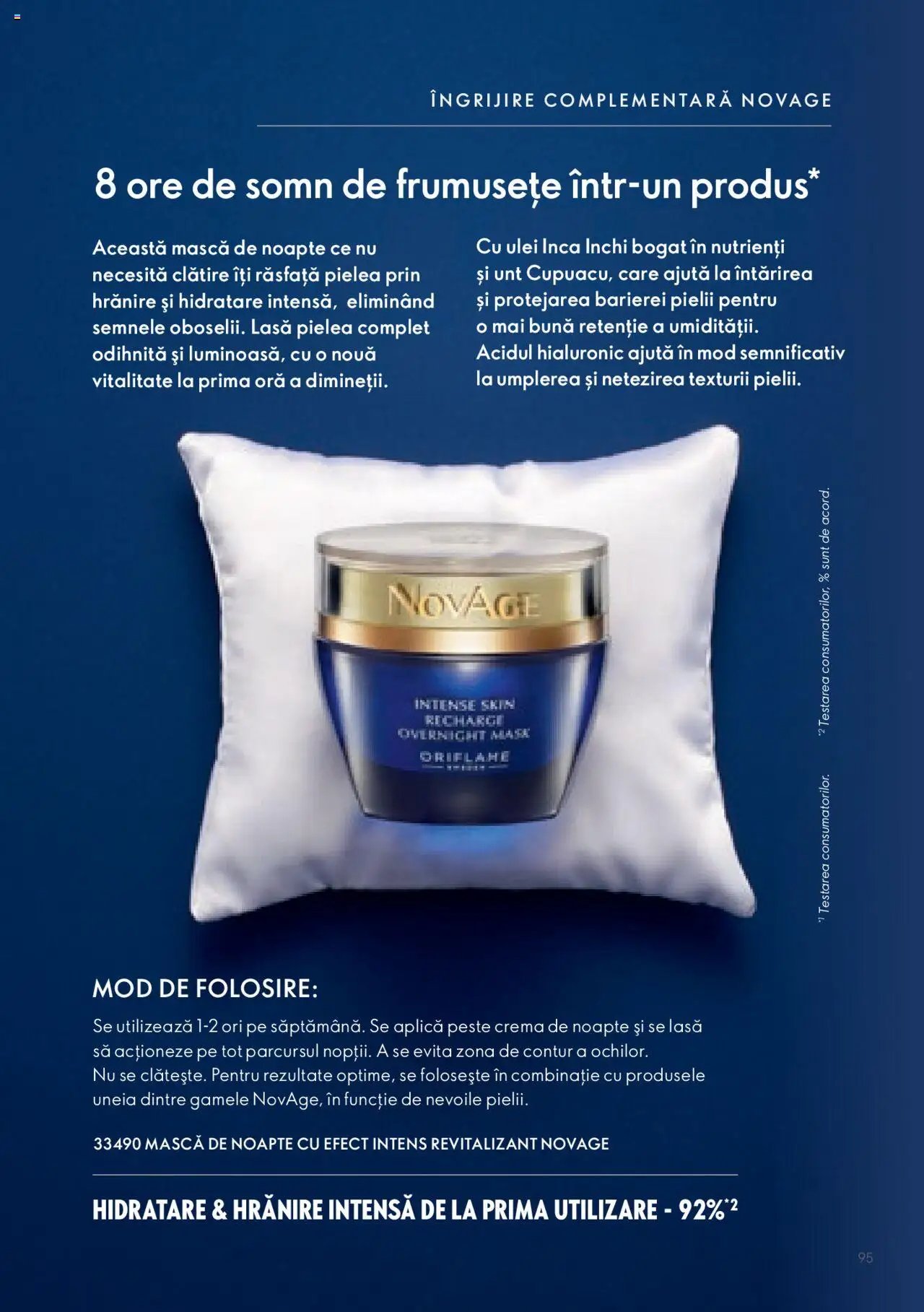 Oriflame catalog - Ghidul NOVAGE+