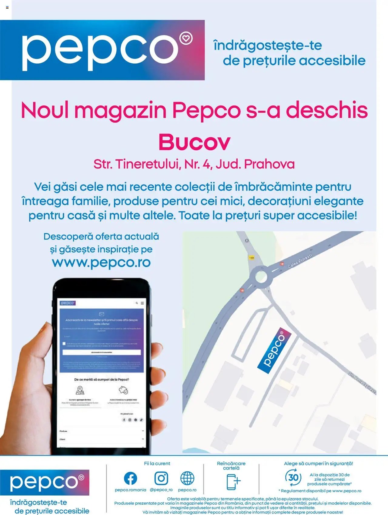 Pepco catalog - Deschidere magazin Bucov