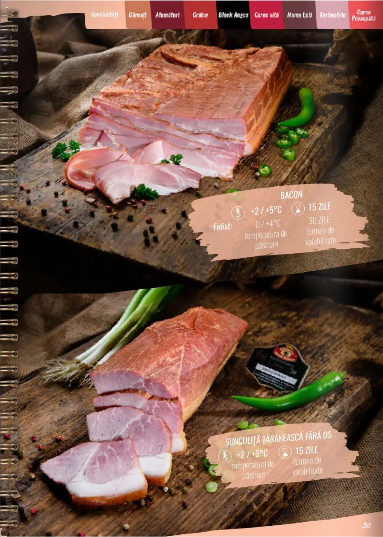 Sergiana catalog - Specialități