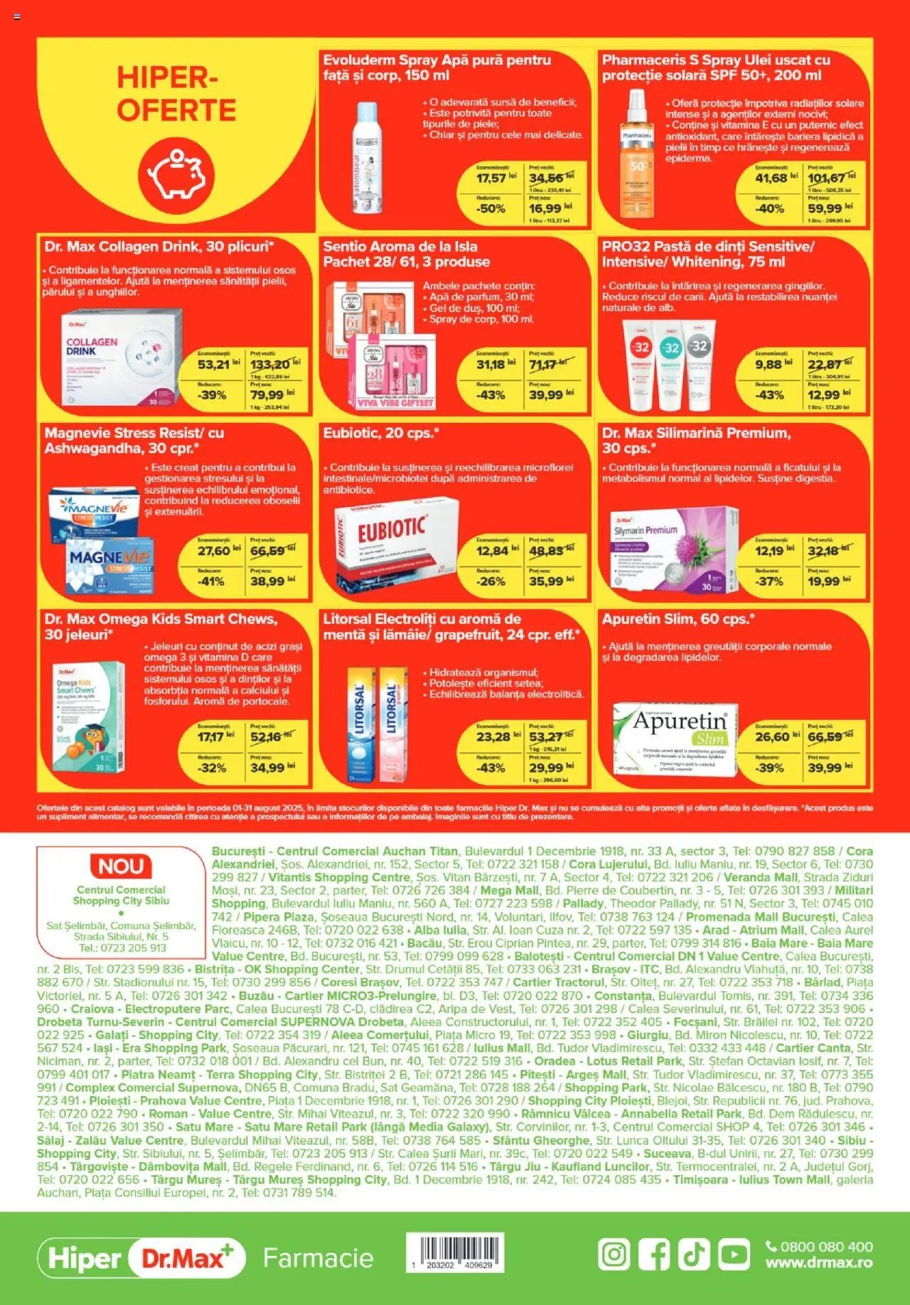 Dr.Max catalog - Hiper-farmacii