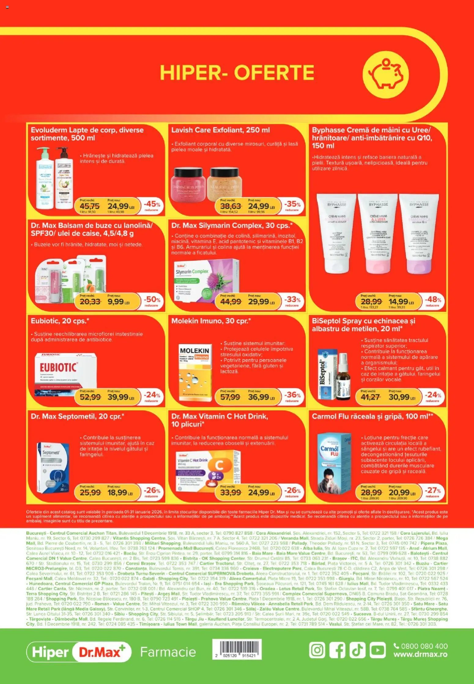Dr.Max catalog - Hiper-farmacii
