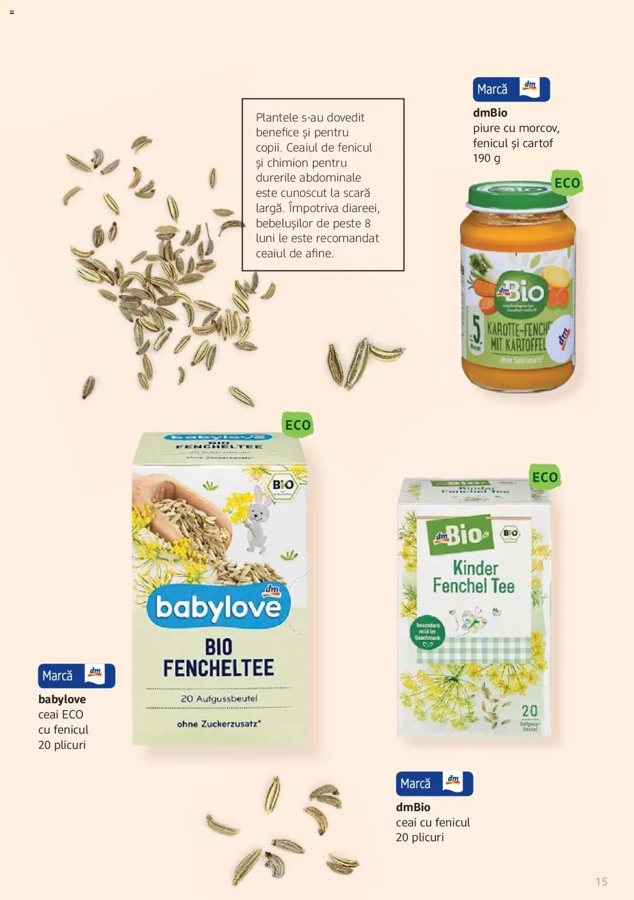 DM drogeriemarkt catalog - Broșura despre plante și ierburi