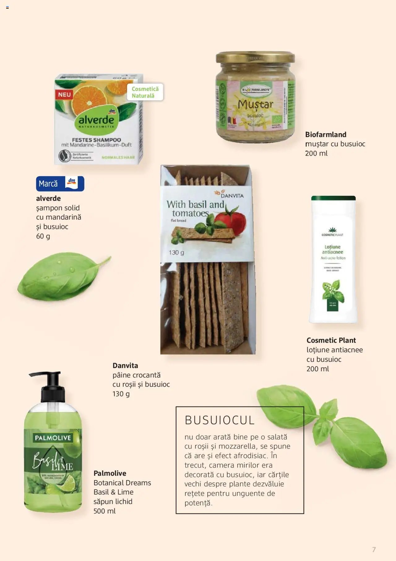 DM drogeriemarkt catalog - Broșura despre plante și ierburi