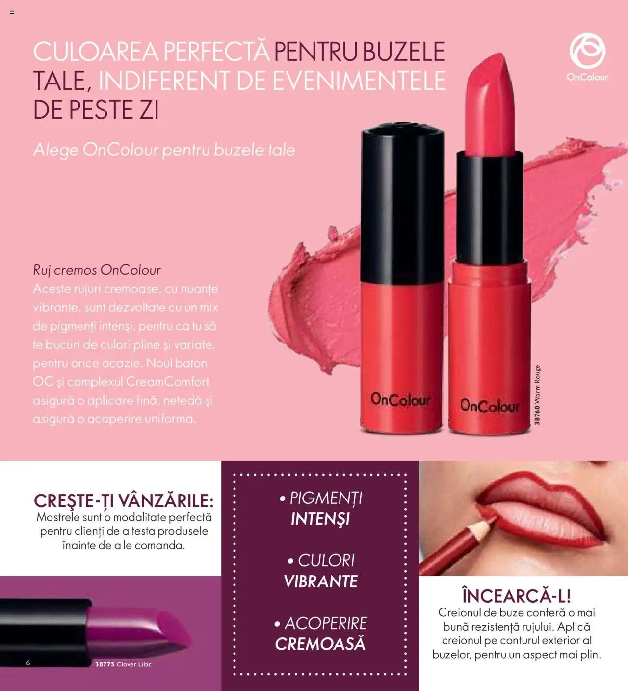 Oriflame catalog - Ghid Oncolour  