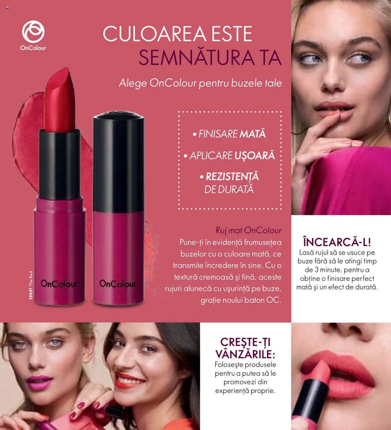 Oriflame catalog - Ghid Oncolour  