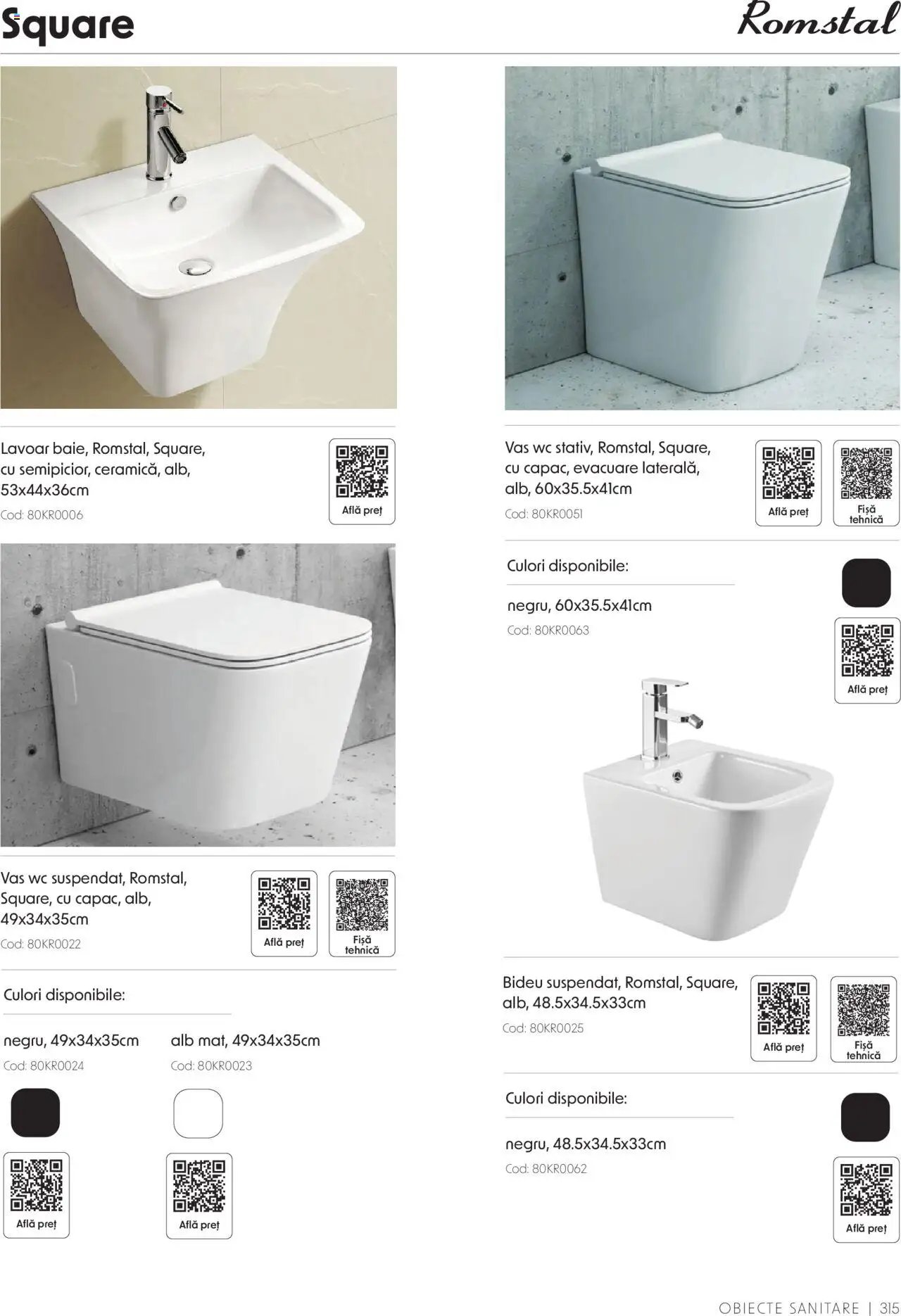 Catalog Romstal