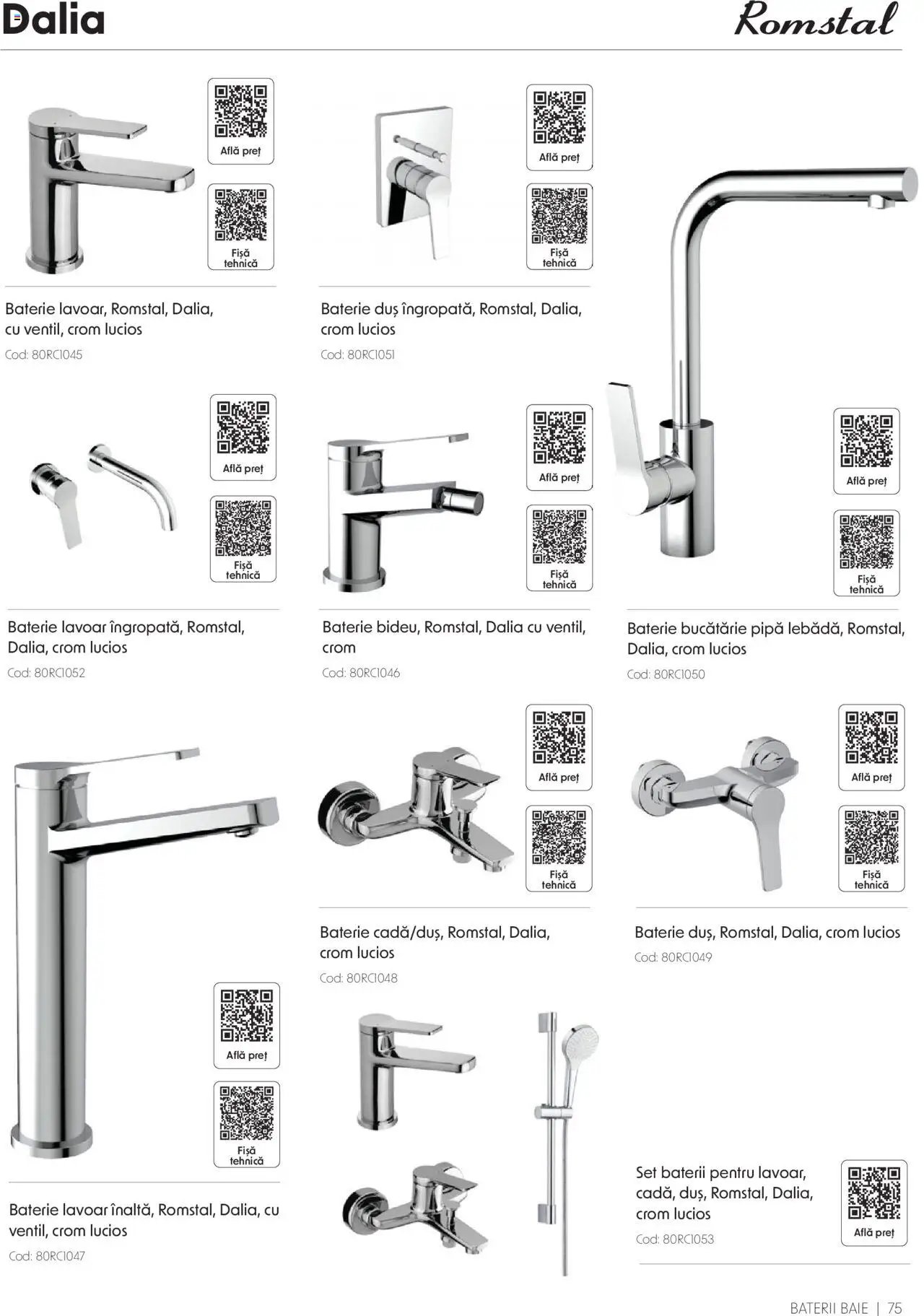 Catalog Romstal