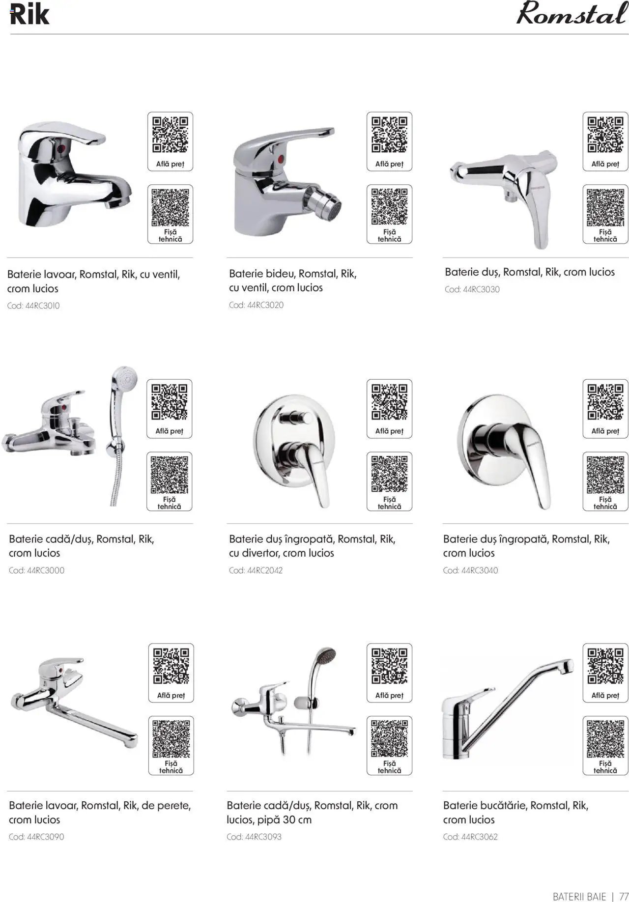 Catalog Romstal