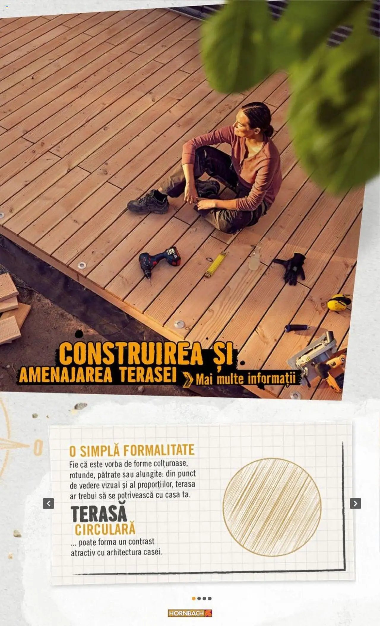 Hornbach catalog - Terasă
