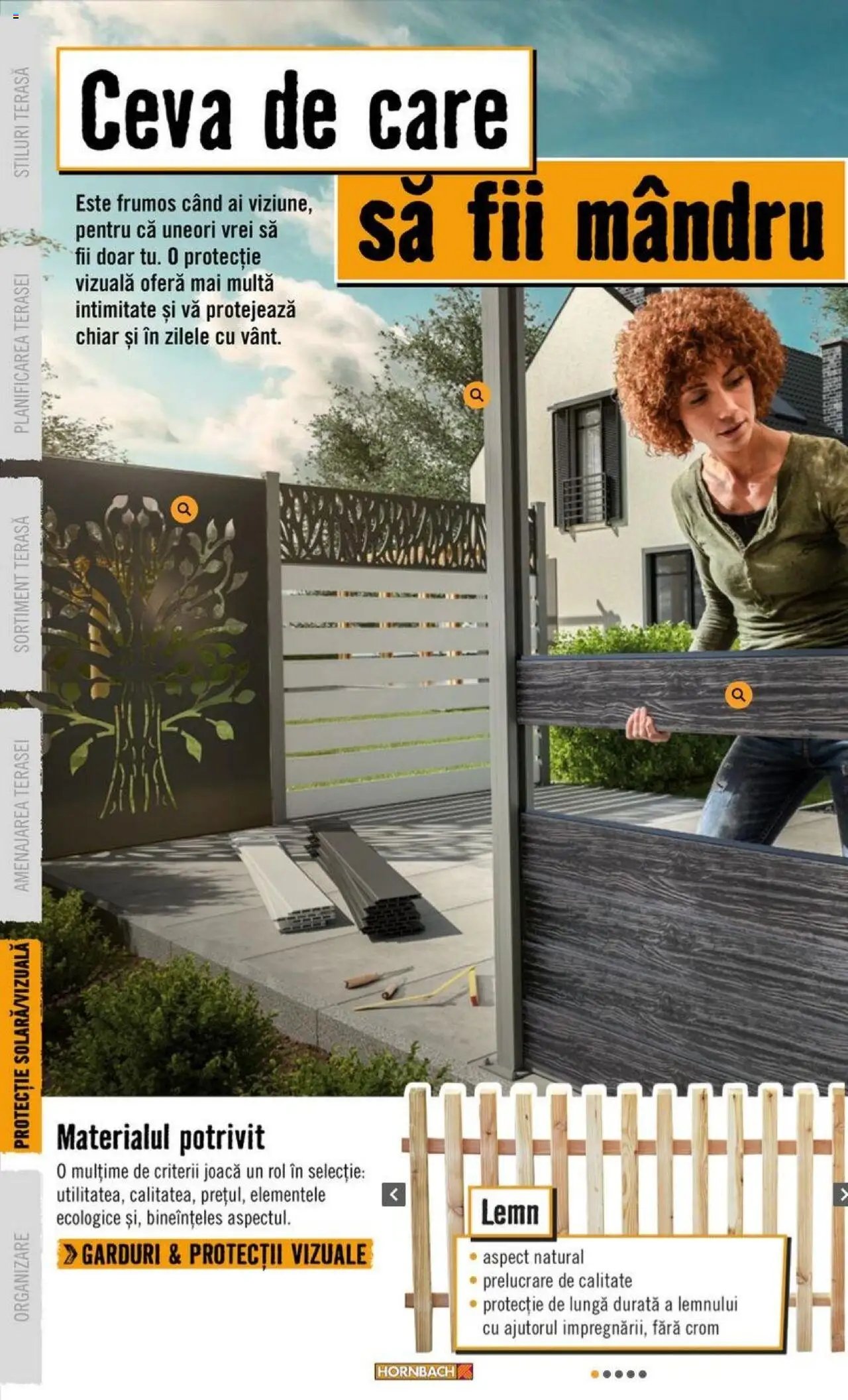 Hornbach catalog - Terasă