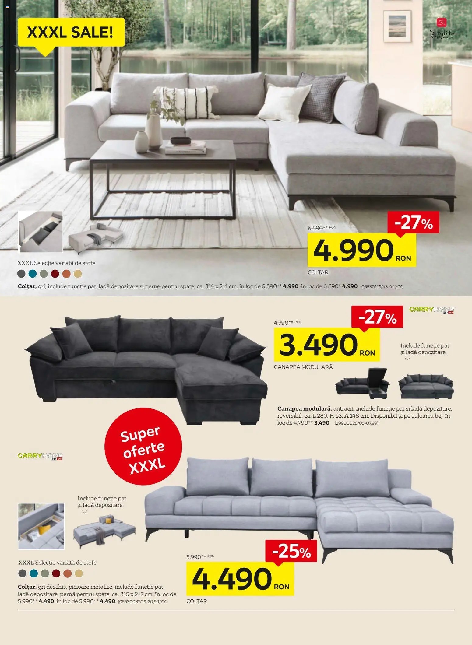 XXXLutz catalog - Ianuarie