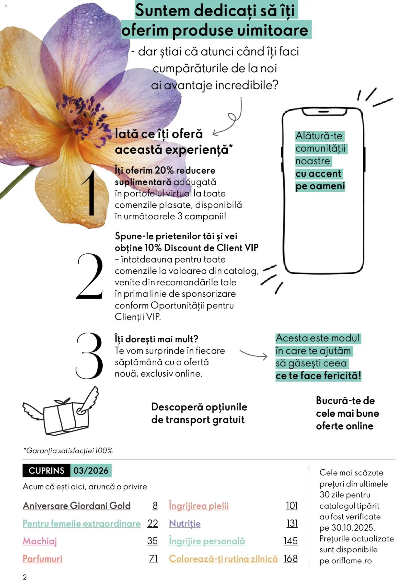 Oriflame catalog 03 2026