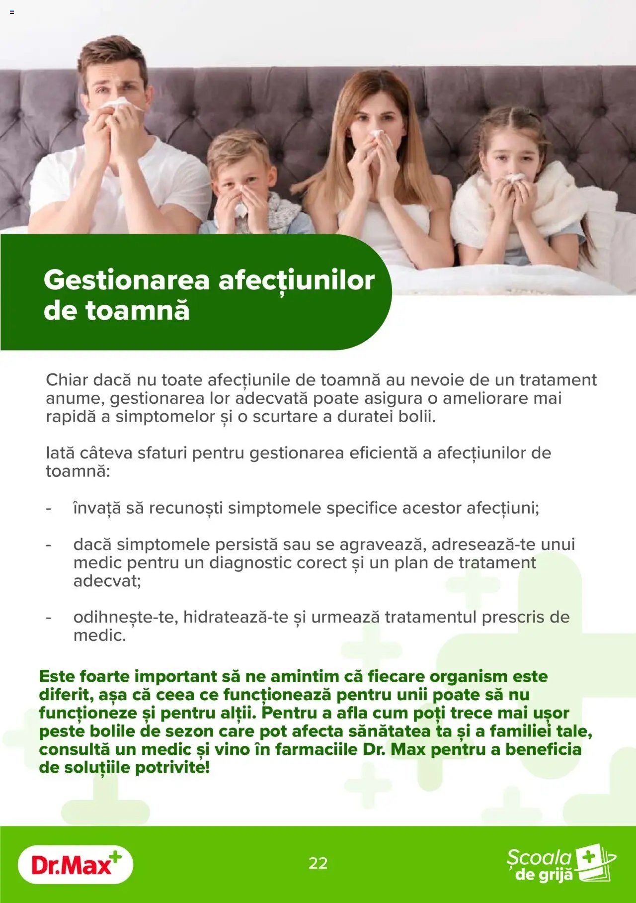 Dr.Max catalog - Ghidul de toamna