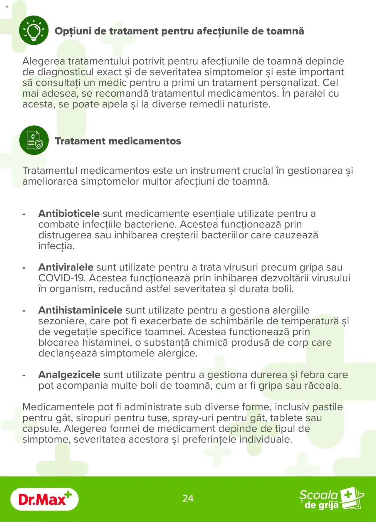 Dr.Max catalog - Ghidul de toamna