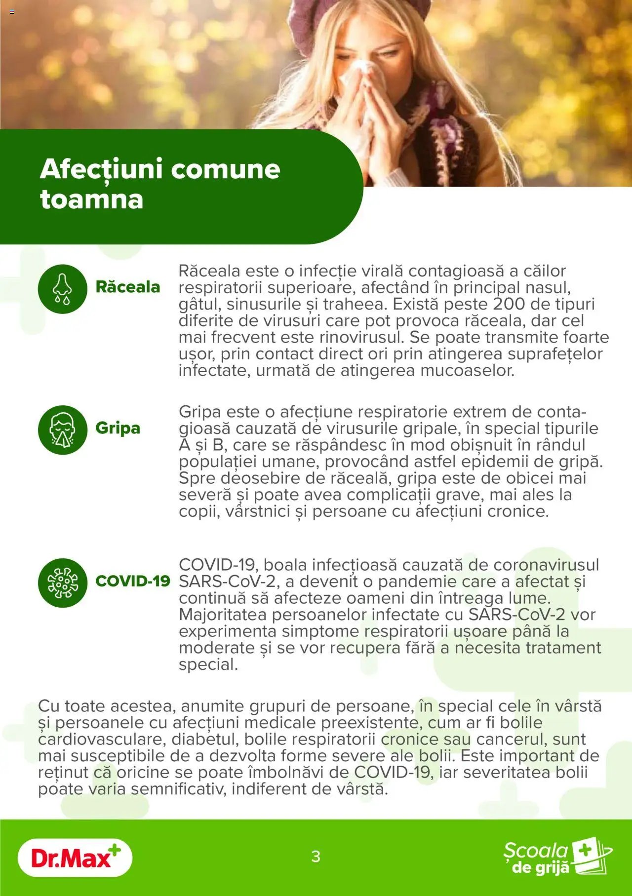 Dr.Max catalog - Ghidul de toamna