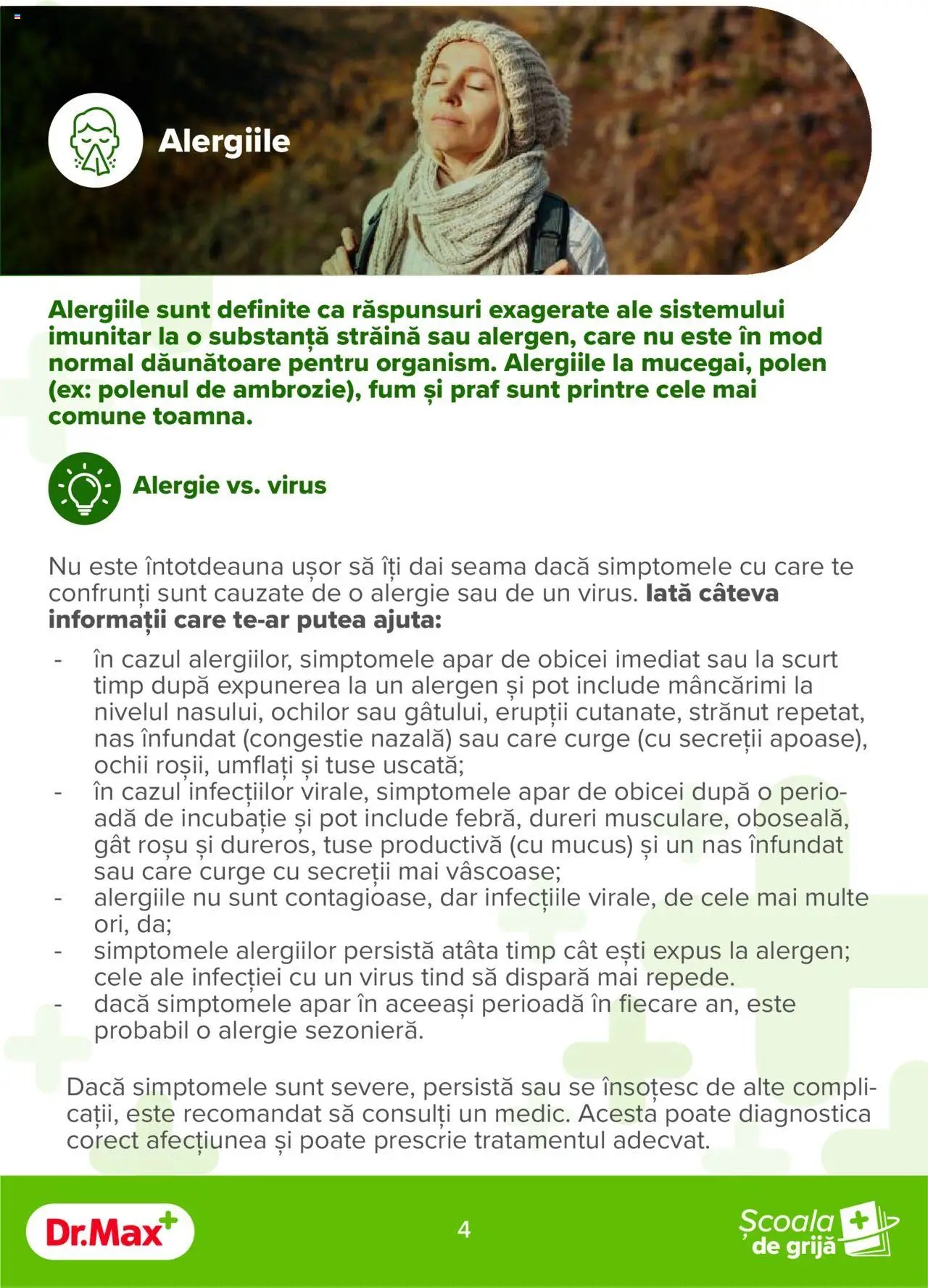 Dr.Max catalog - Ghidul de toamna