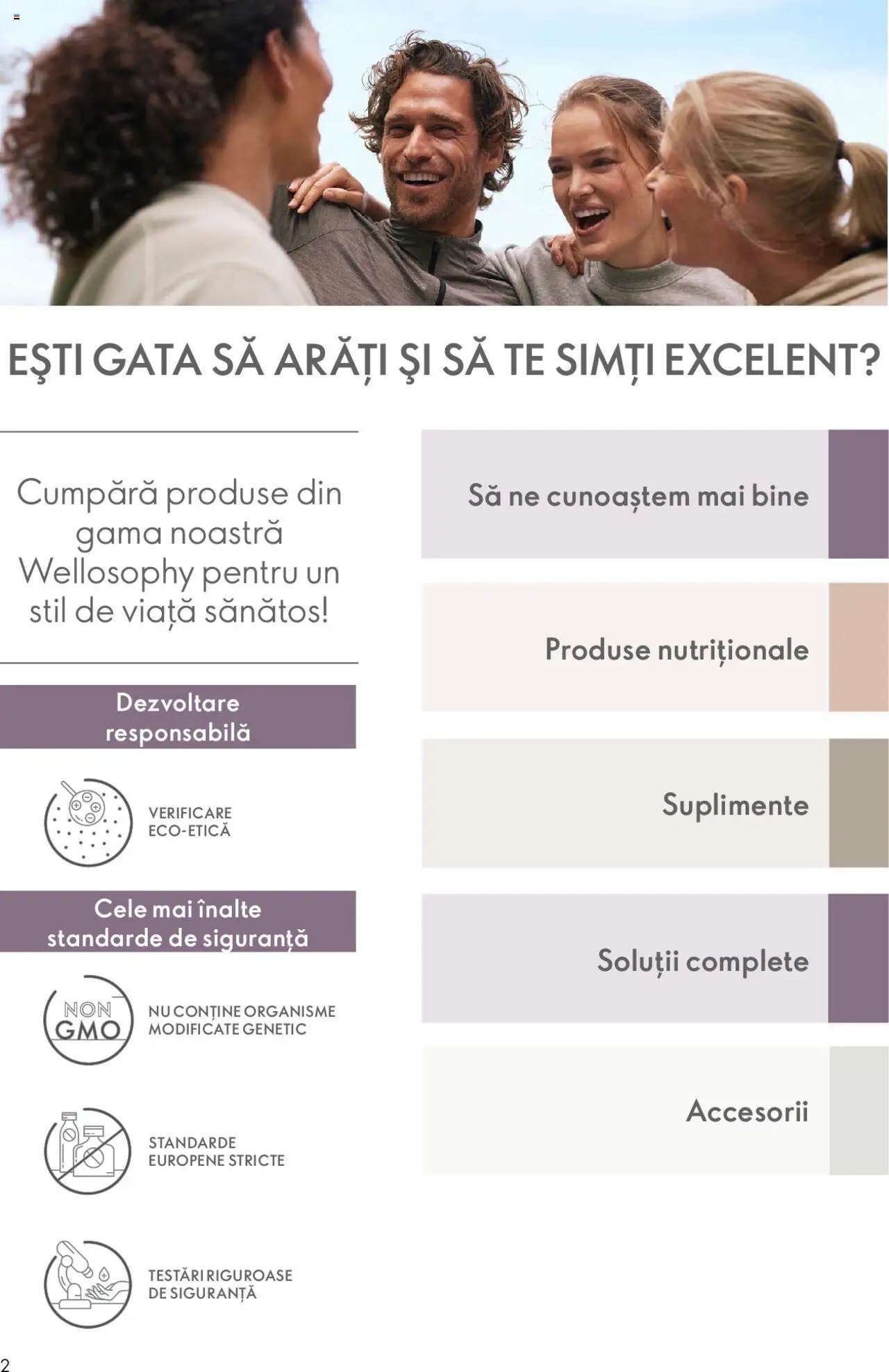 Oriflame catalog - Wellosophy