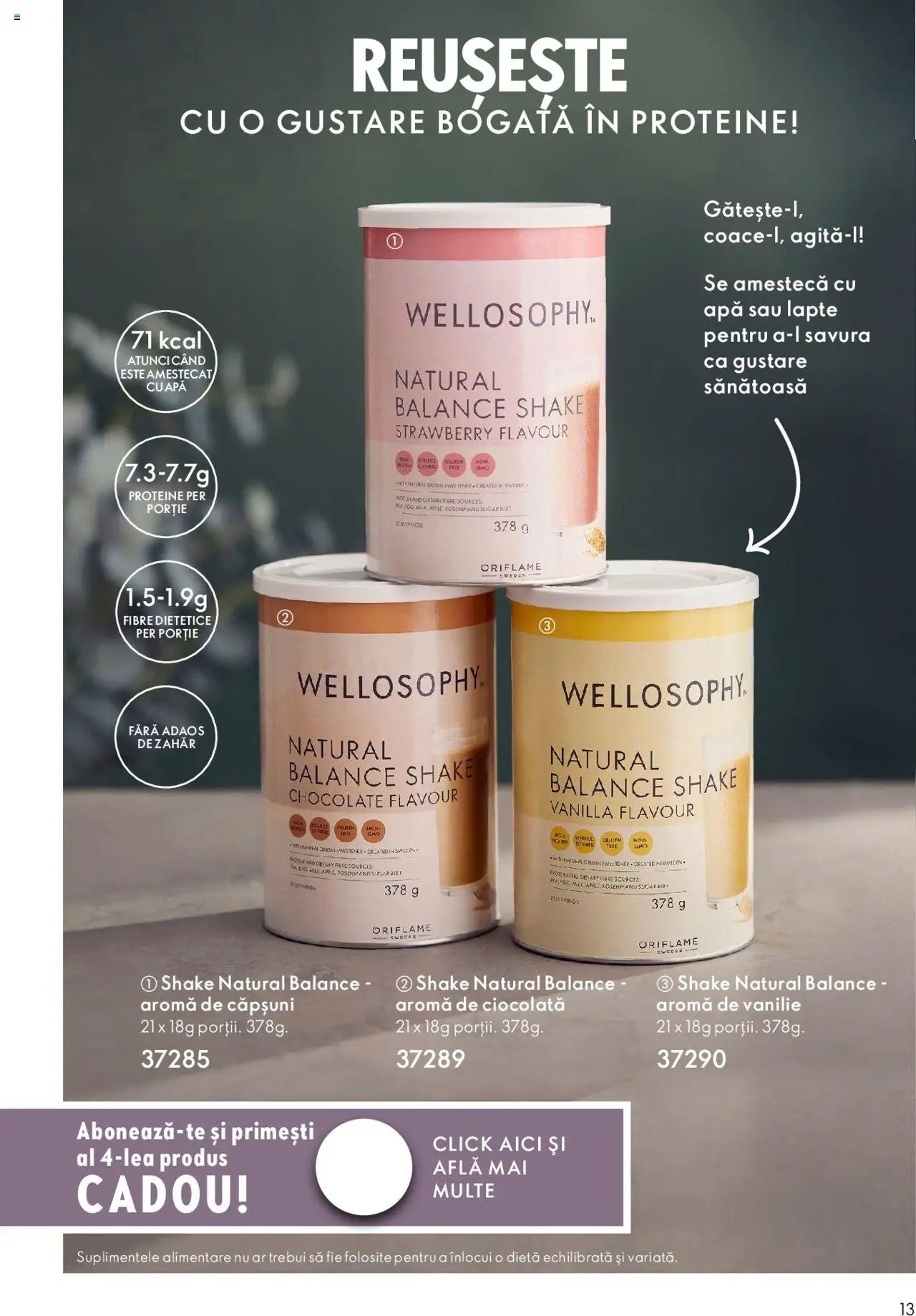 Oriflame catalog - Wellosophy