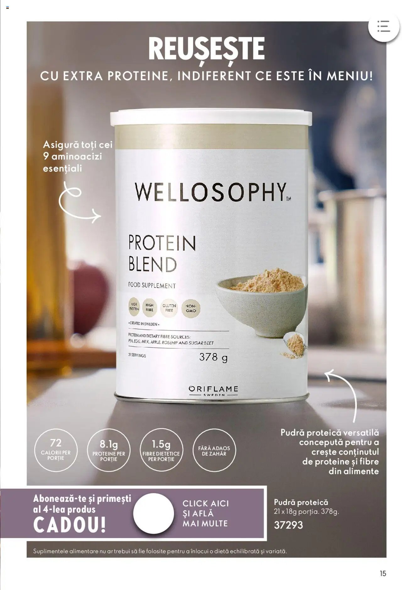 Oriflame catalog - Wellosophy