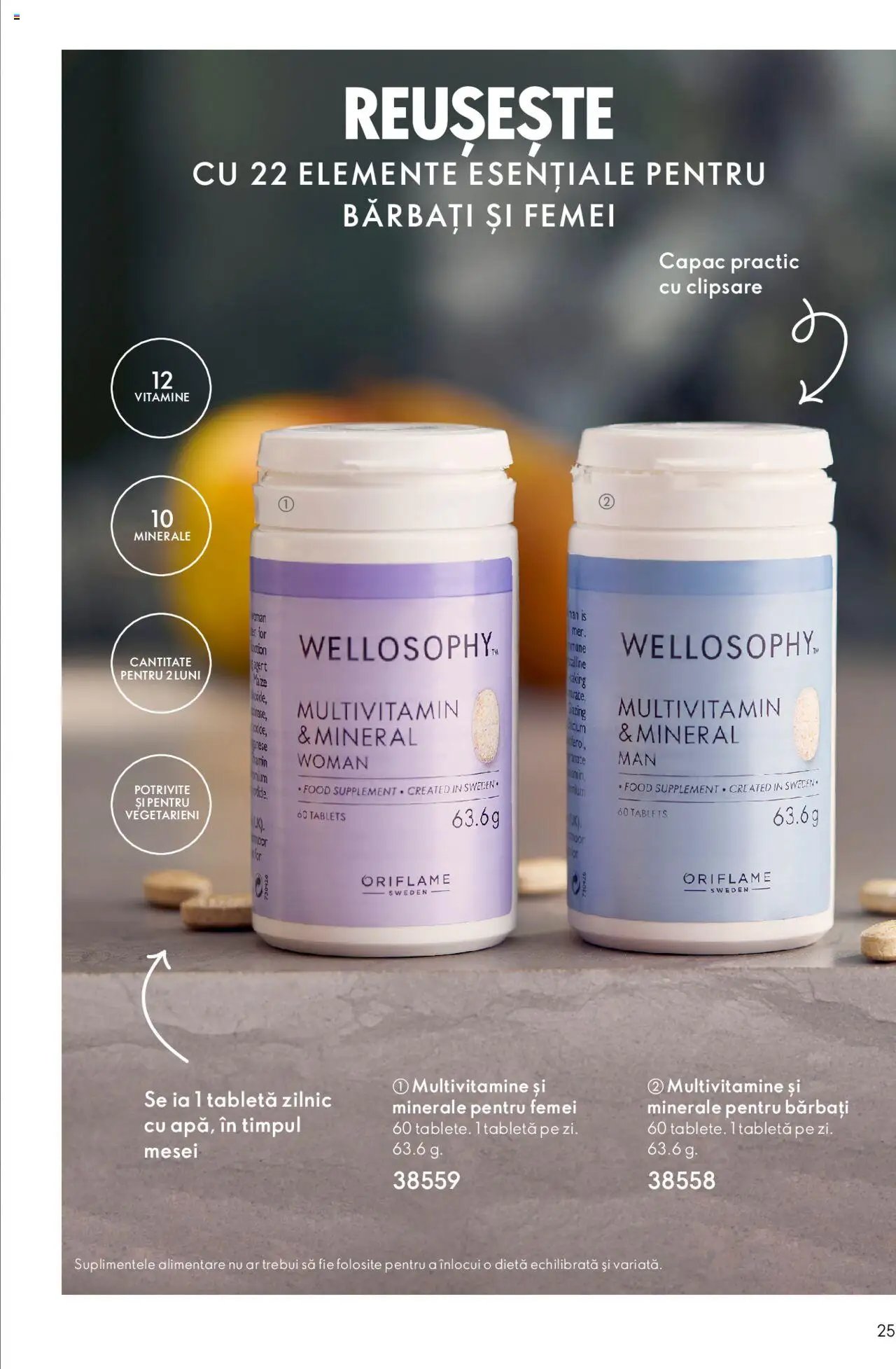 Oriflame catalog - Wellosophy