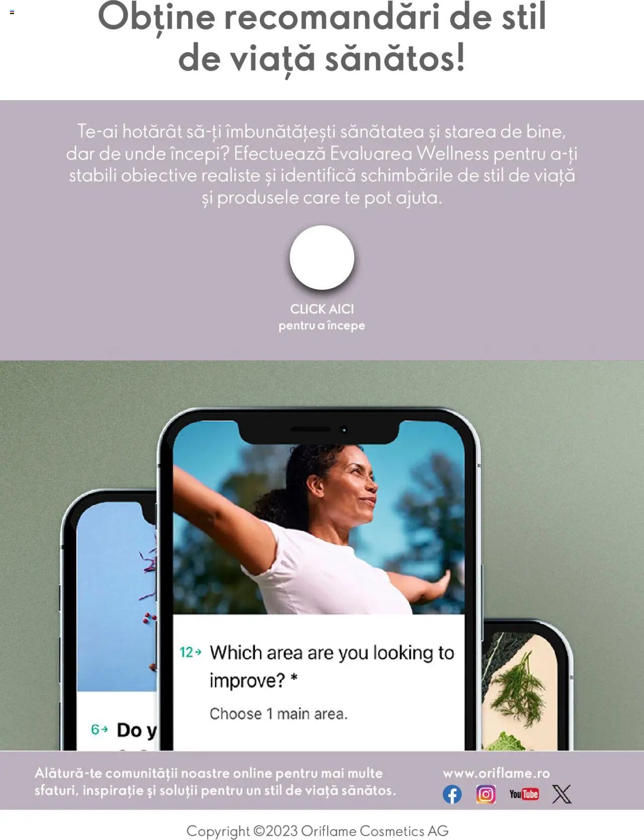 Oriflame catalog - Wellosophy