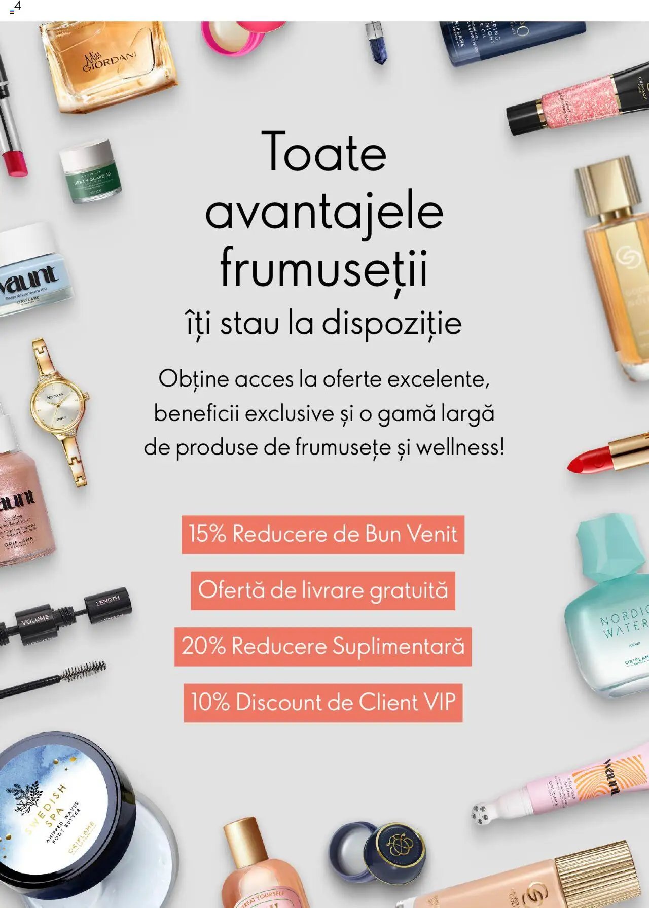 Oriflame catalog - Oportunitatea de Client VIP