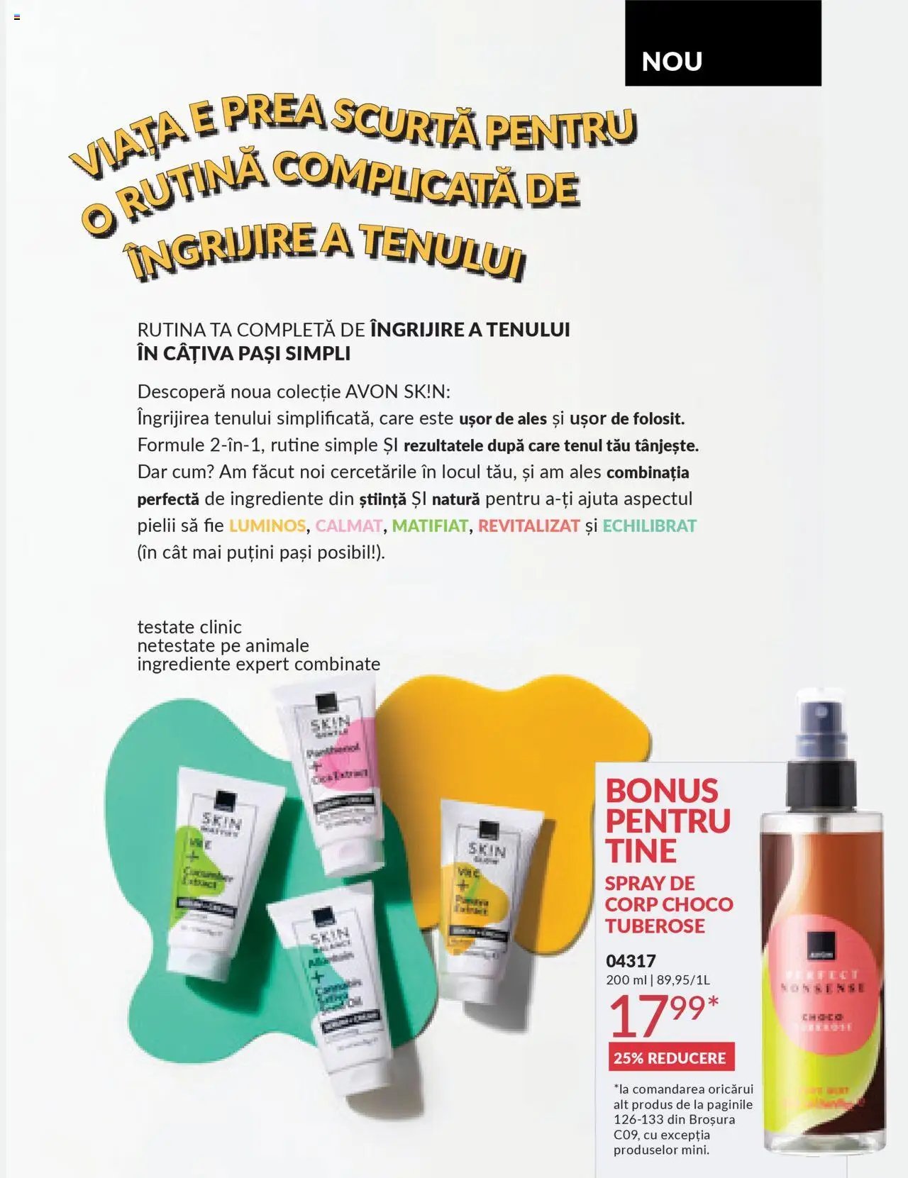 Catalog Avon - Mini Brosură SK!N