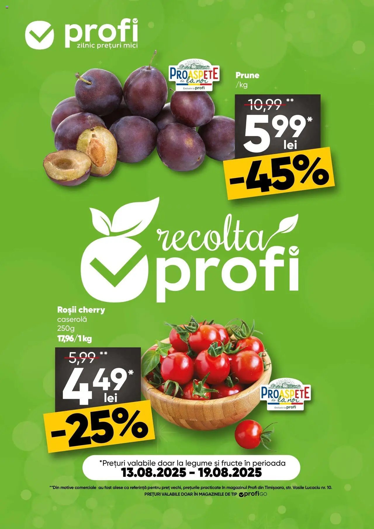 Catalog Profi Fresh Go