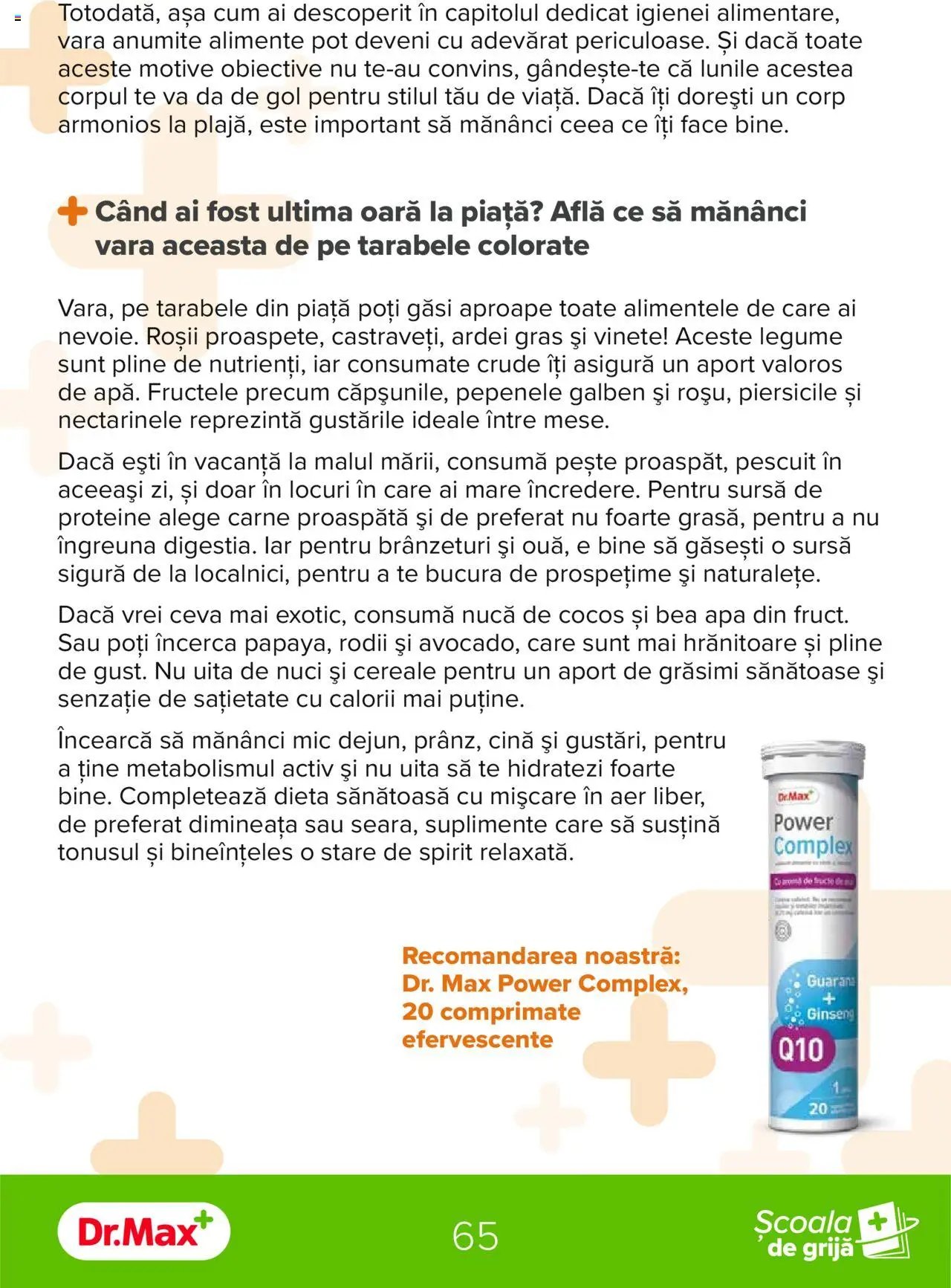 Dr.Max catalog - Ghid de vară
