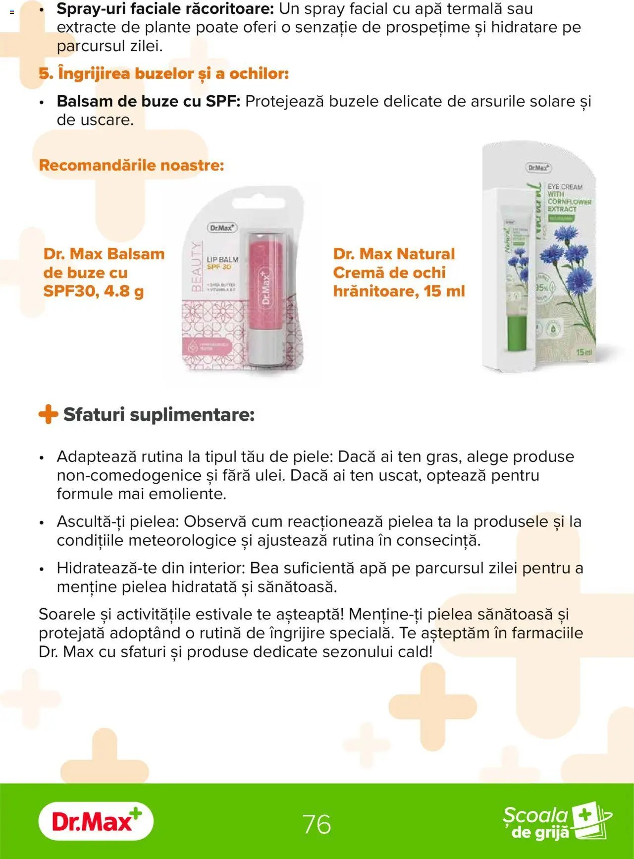 Dr.Max catalog - Ghid de vară