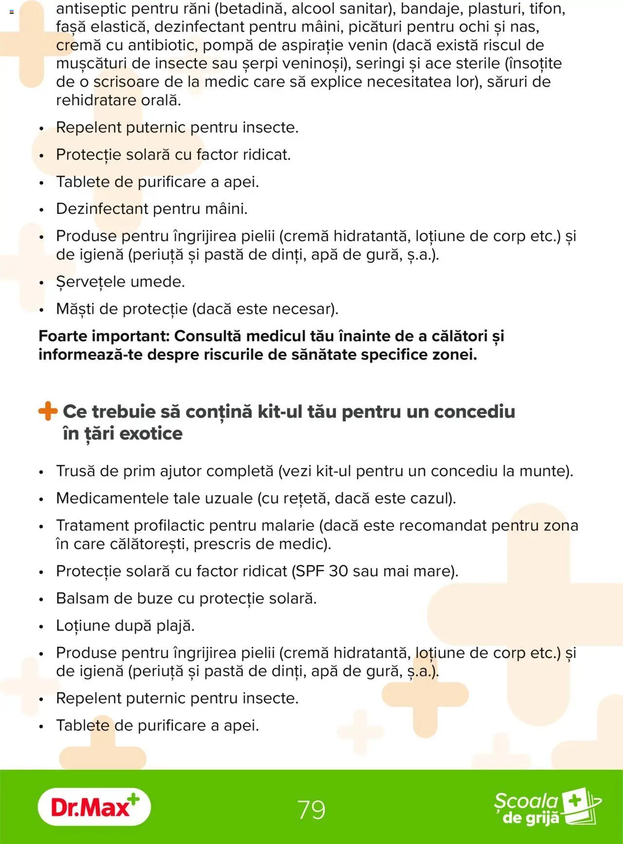 Dr.Max catalog - Ghid de vară