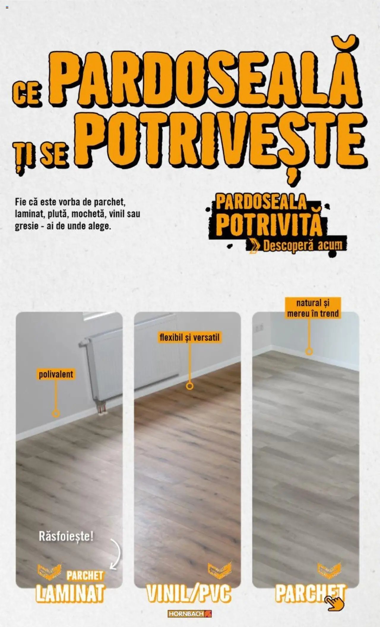 Hornbach catalog - Pardoseală