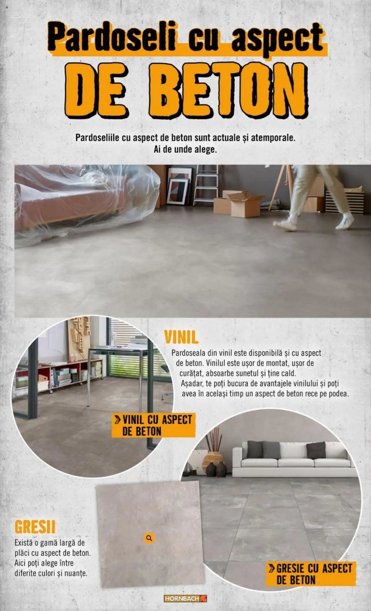 Hornbach catalog - Pardoseală