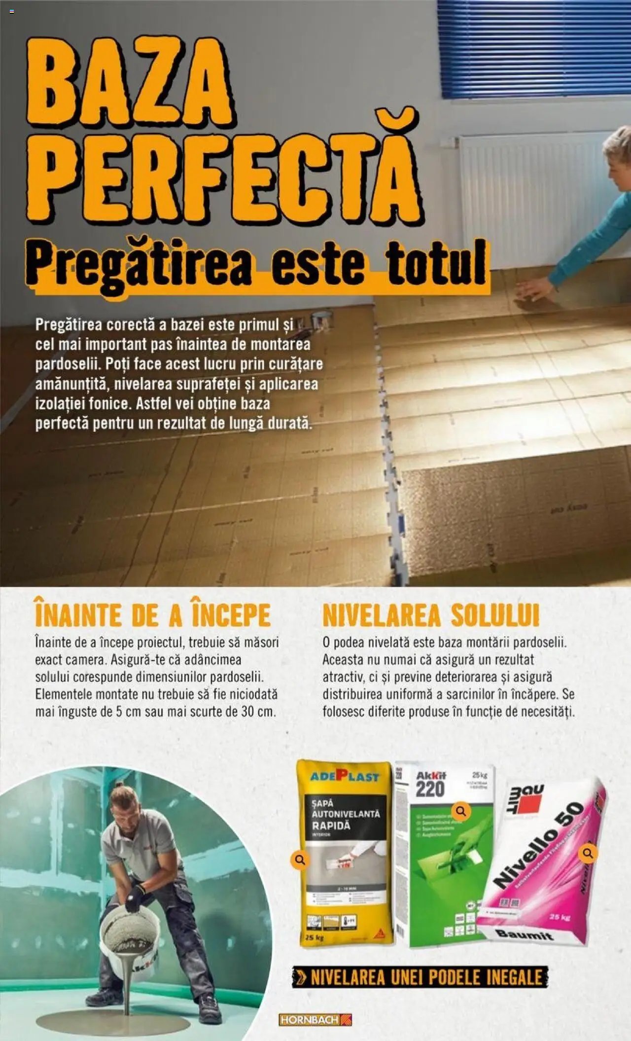 Hornbach catalog - Pardoseală